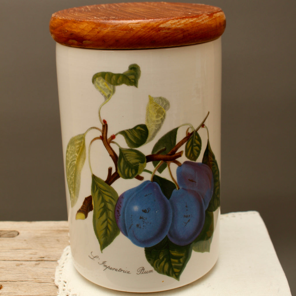 Vintage Portmeirion Pomona Storage Jar – L'Imperatrice Plum