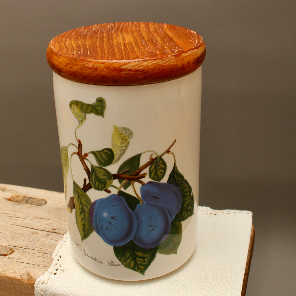 Vintage Portmeirion Pomona Storage Jar – L'Imperatrice Plum