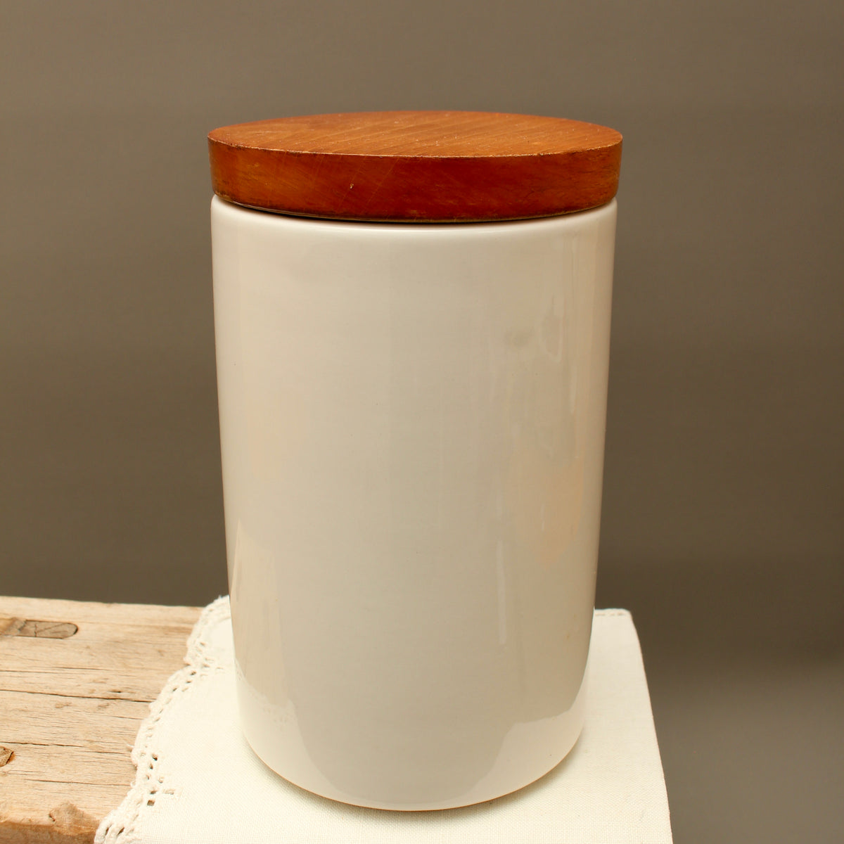 Vintage Portmeirion Botanic Garden Airtight Storage Jar – Gazania Ringens