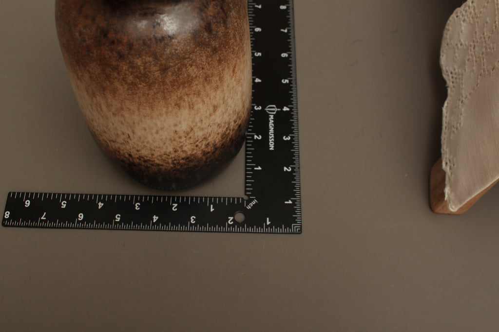 Vintage West German Pottery Mottled Jug Vase – Scheurich 413-20