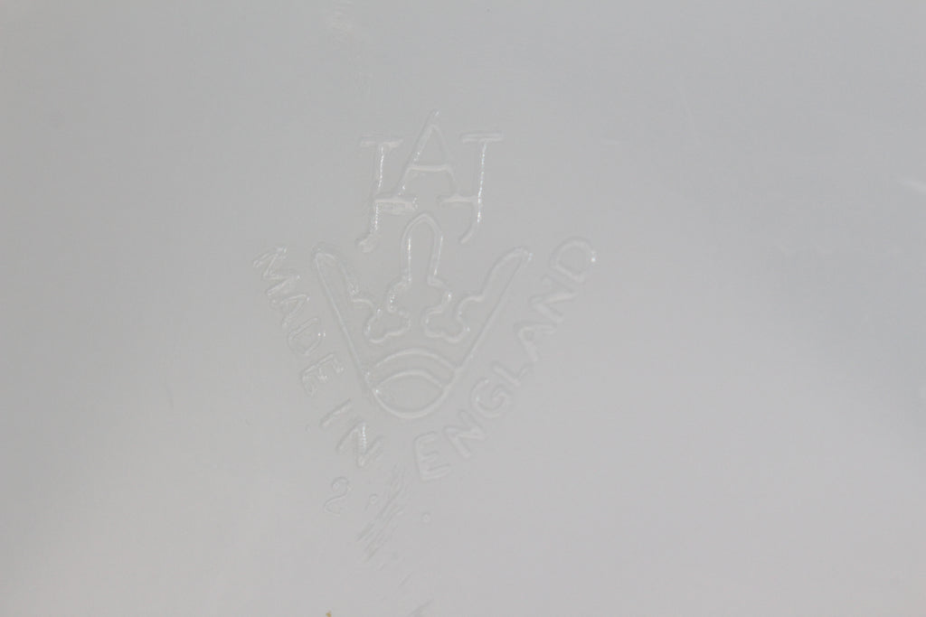 Pyrex Claret Hawthorne pattern Dinner plate