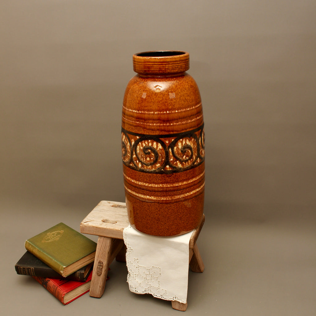 Large Vintage West German Floor Vase – Scheurich 553-38
