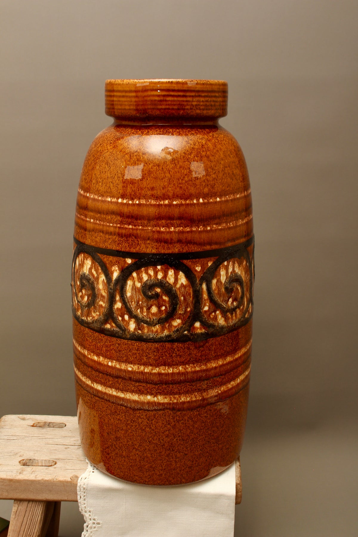 Large Vintage West German Floor Vase – Scheurich 553-38