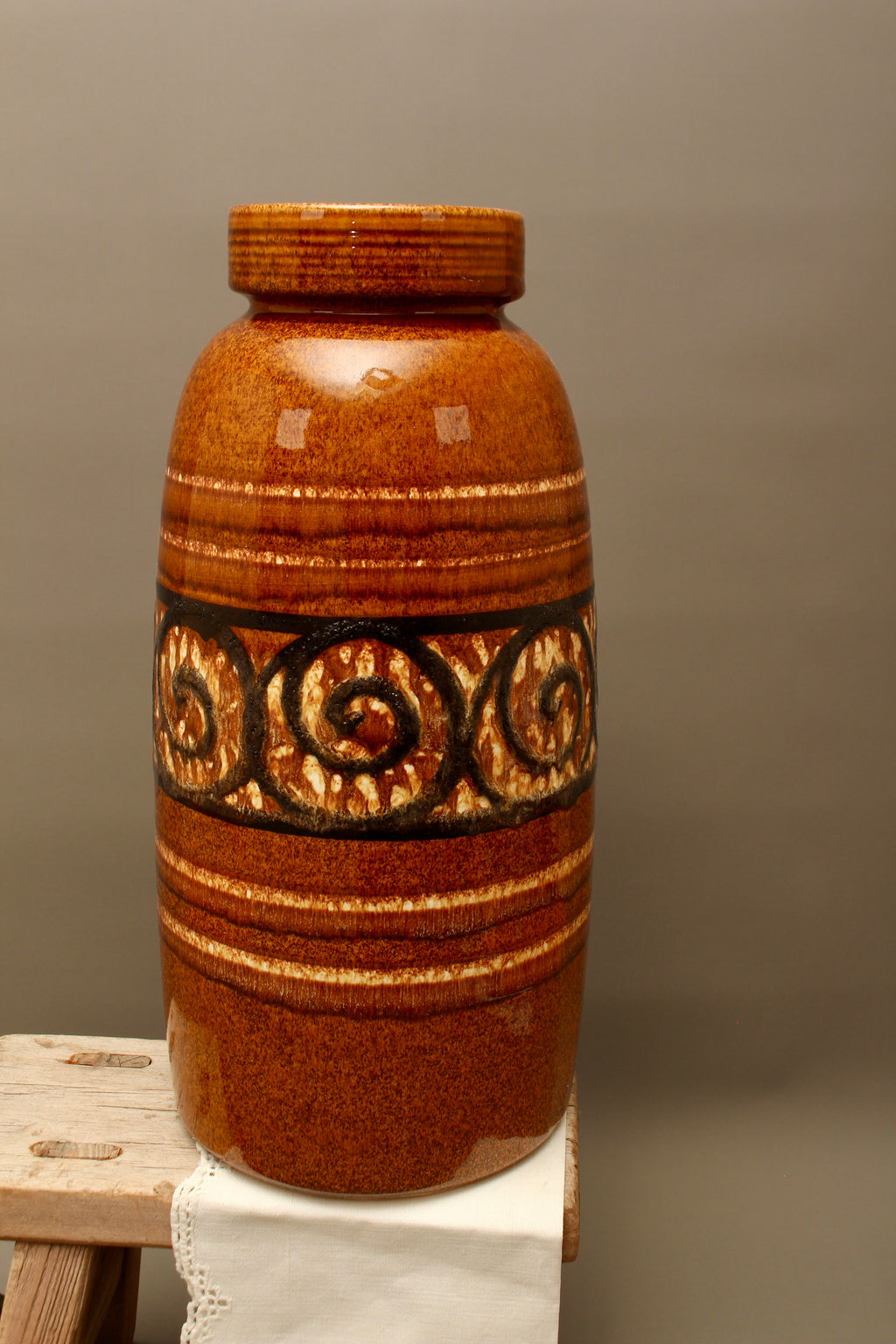 Large Vintage West German Floor Vase – Scheurich 553-38