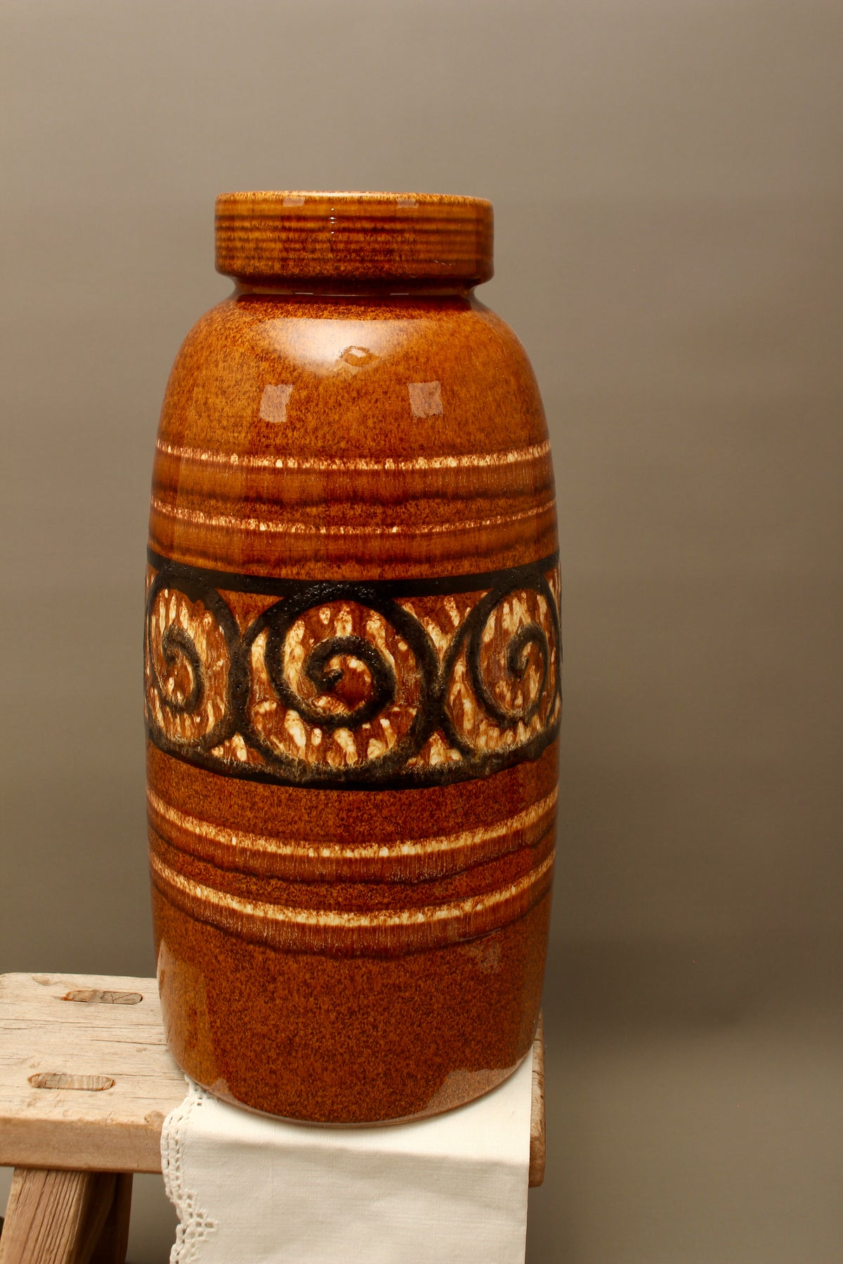 Large Vintage West German Floor Vase – Scheurich 553-38