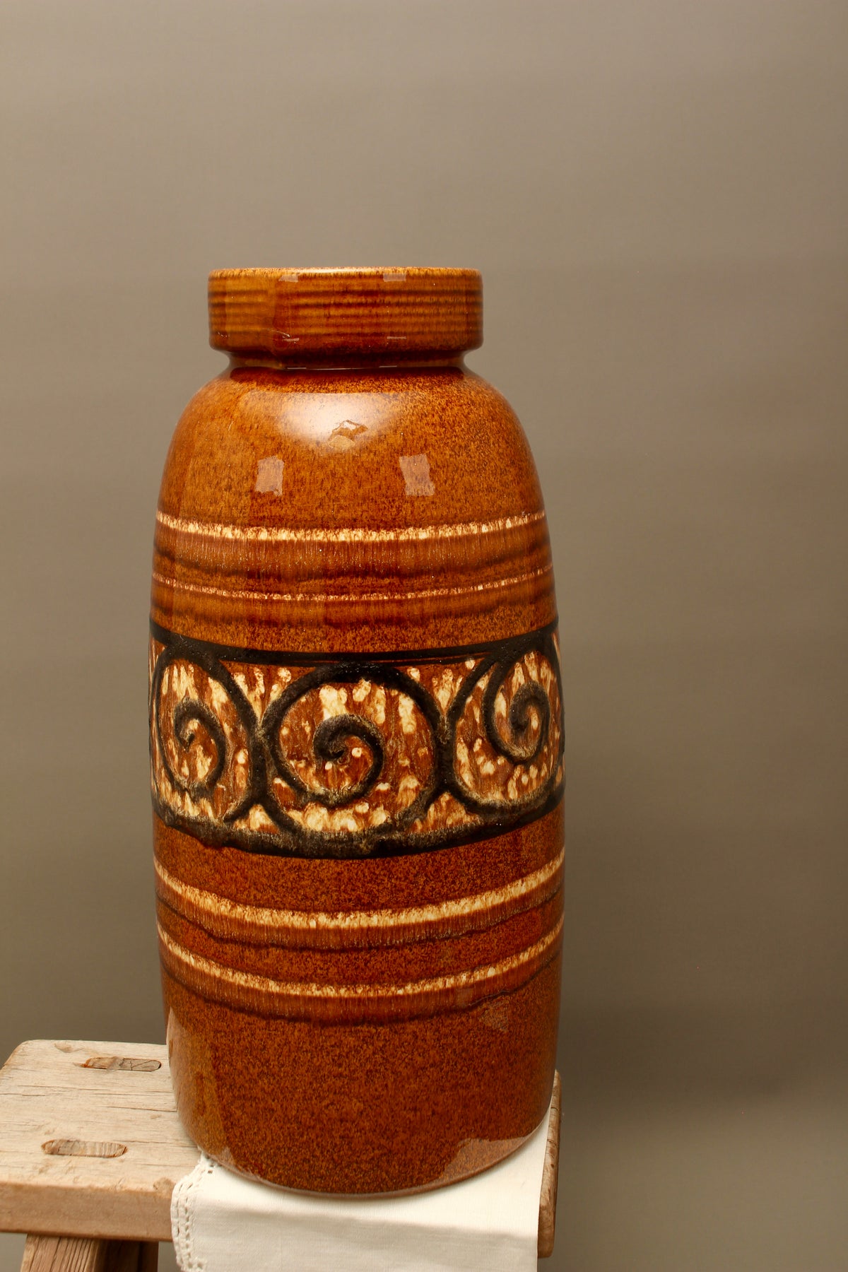 Large Vintage West German Floor Vase – Scheurich 553-38