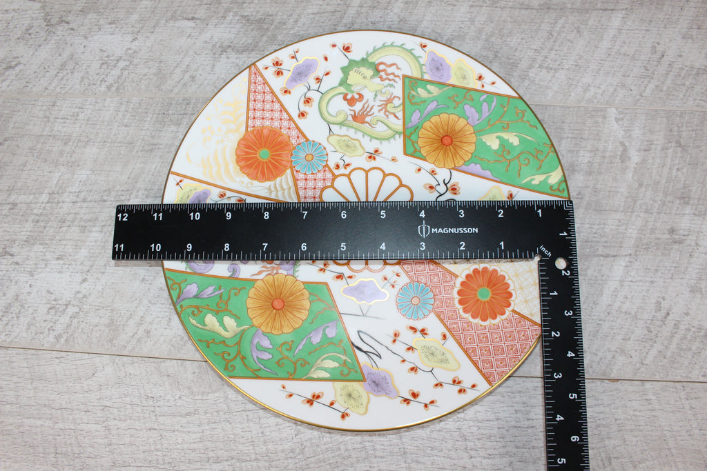 Royal Worcester "The Light Brocade Pattern" numbered Collector Plate
