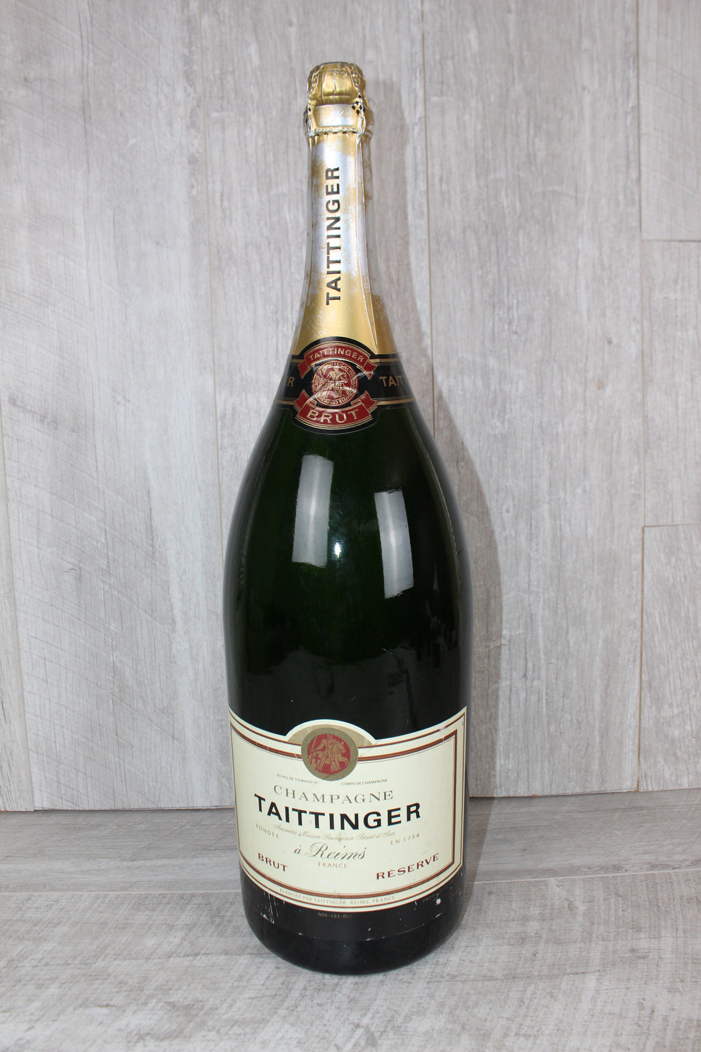 Jeroboam Taittinger Champagne Dummy Display Empty Bottle