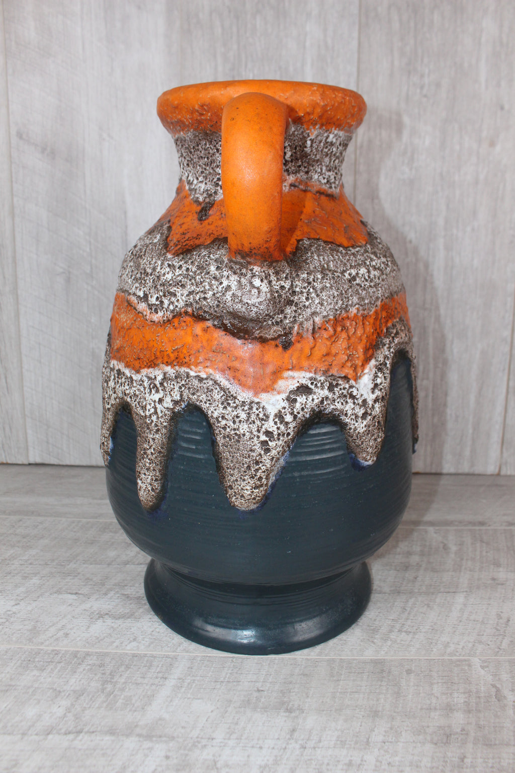 Dümler and Breiden West German Pottery Large Floor Jug With Handle