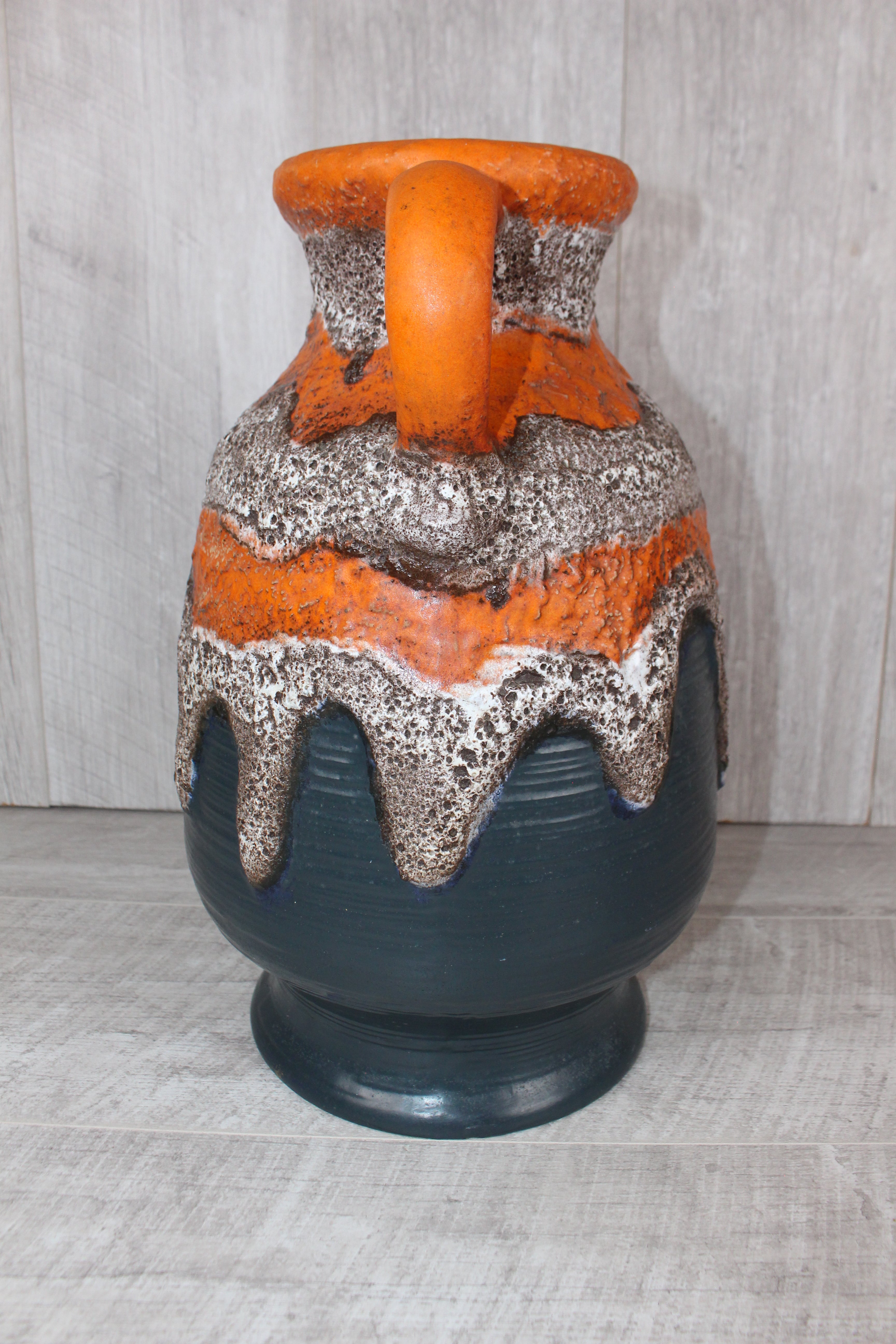 Dümler and Breiden West German Pottery Large Floor Jug With Handle