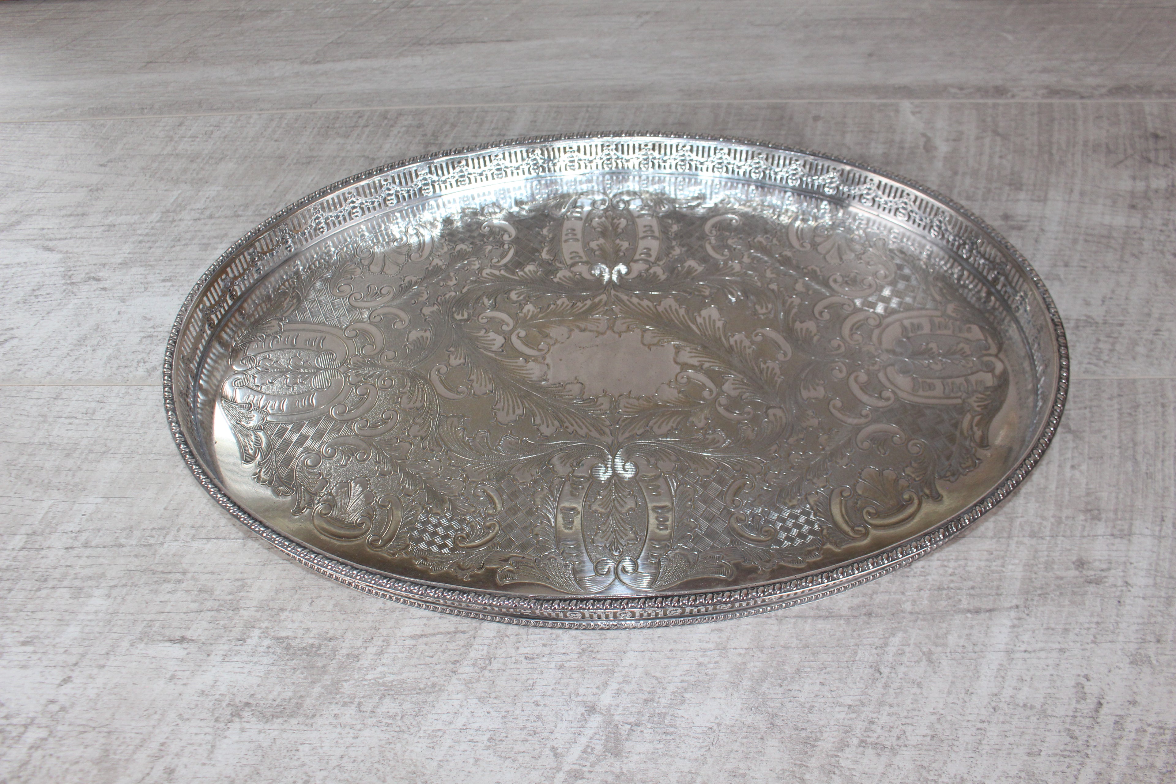 Viners of Sheffield Silver Plated Drinks Tray