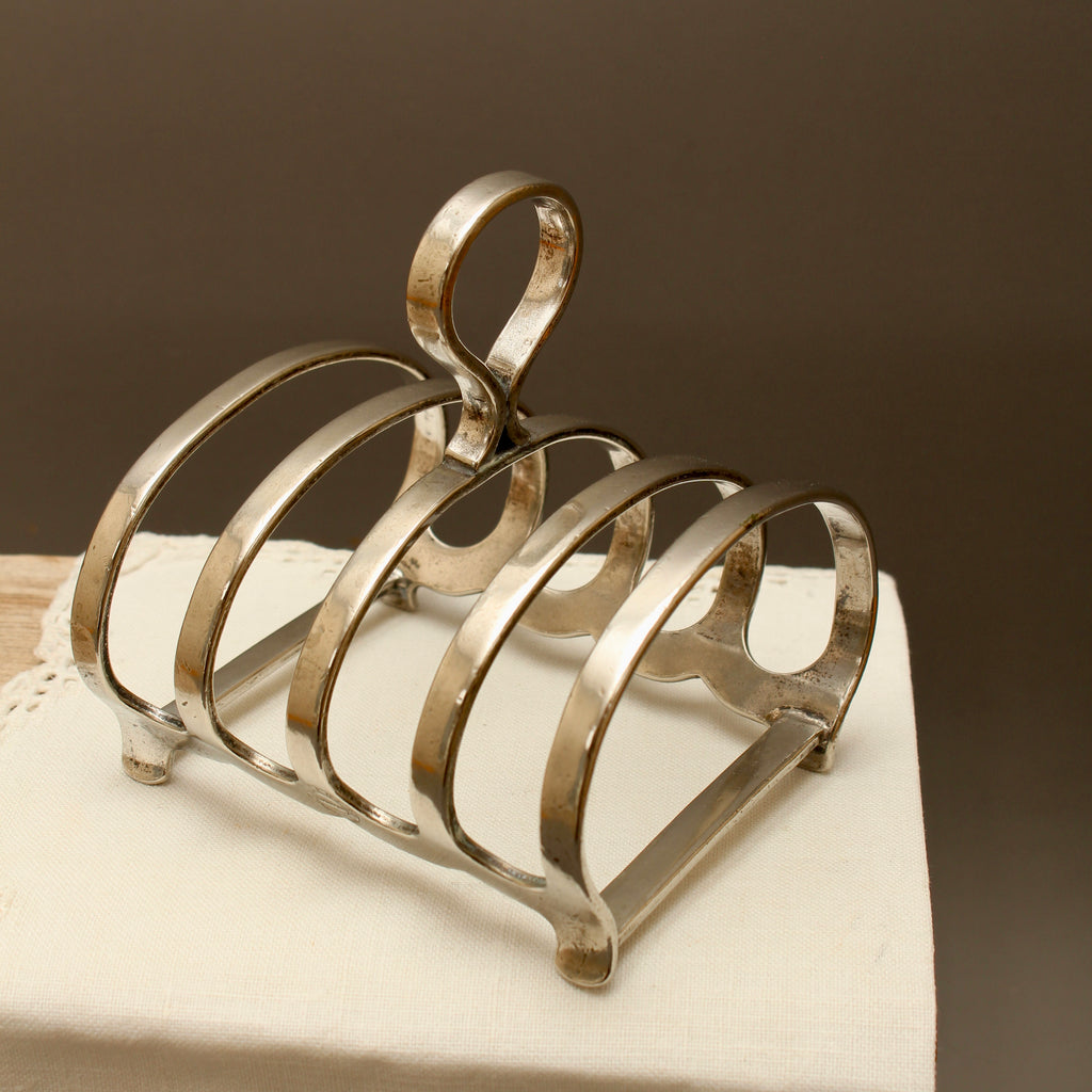 Vintage Commercial Silver-Plated Breakfast Toast Holder – Trocadero Blackpool