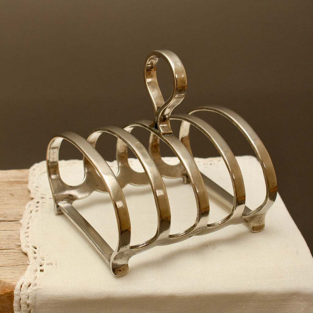 Vintage Commercial Silver-Plated Breakfast Toast Holder – Trocadero Blackpool