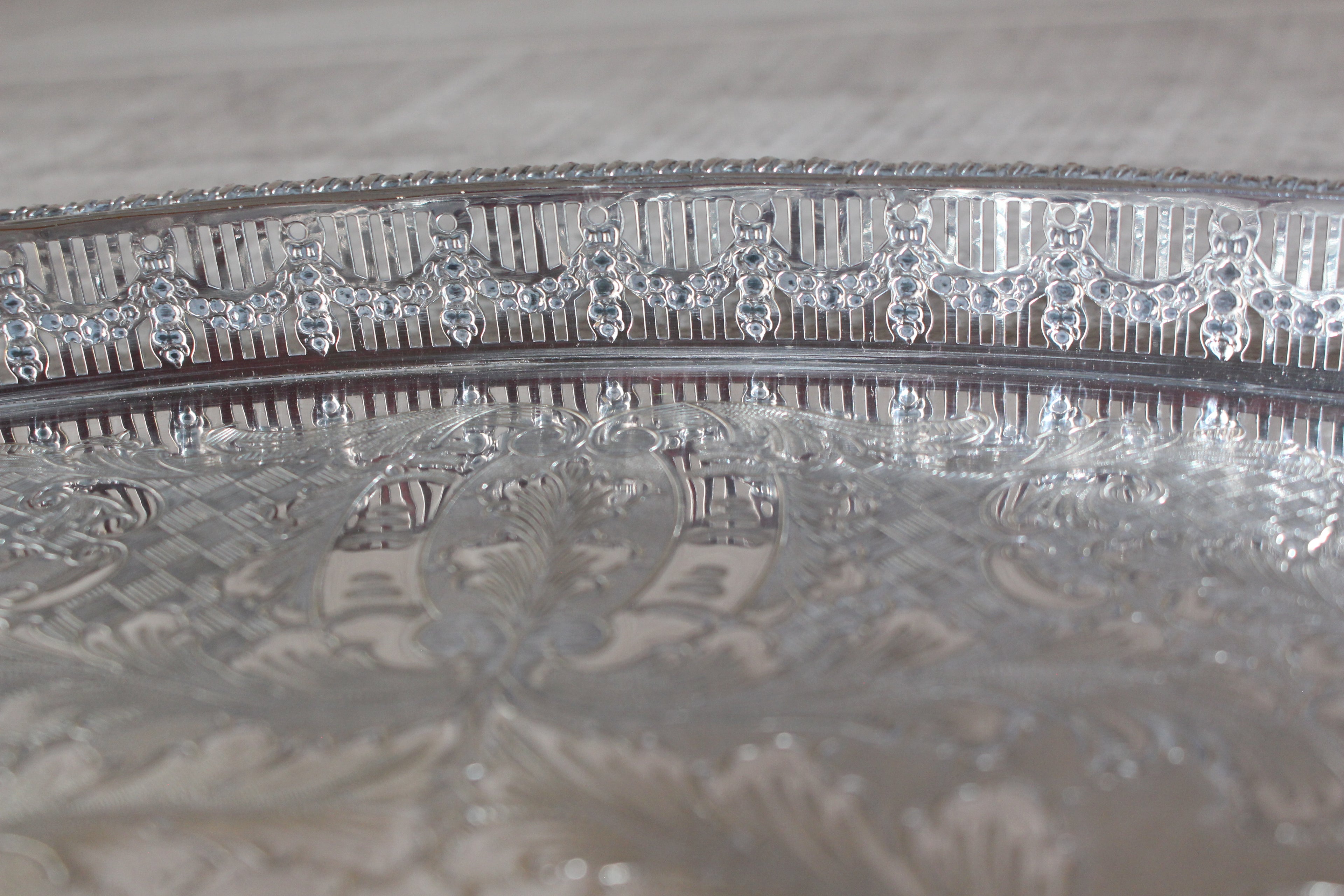 Viners of Sheffield Silver Plated Drinks Tray