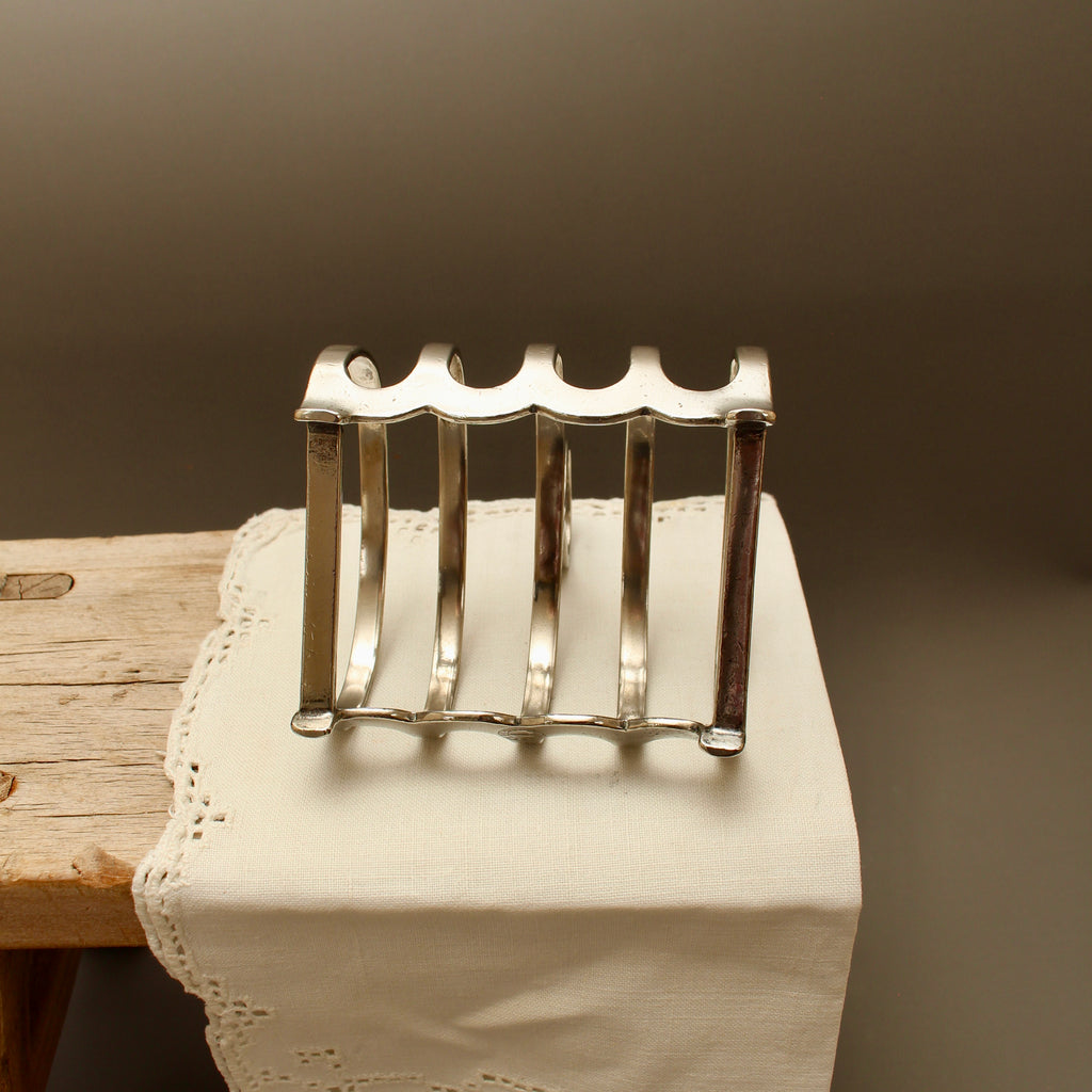 Vintage Commercial Silver-Plated Breakfast Toast Holder – Trocadero Blackpool