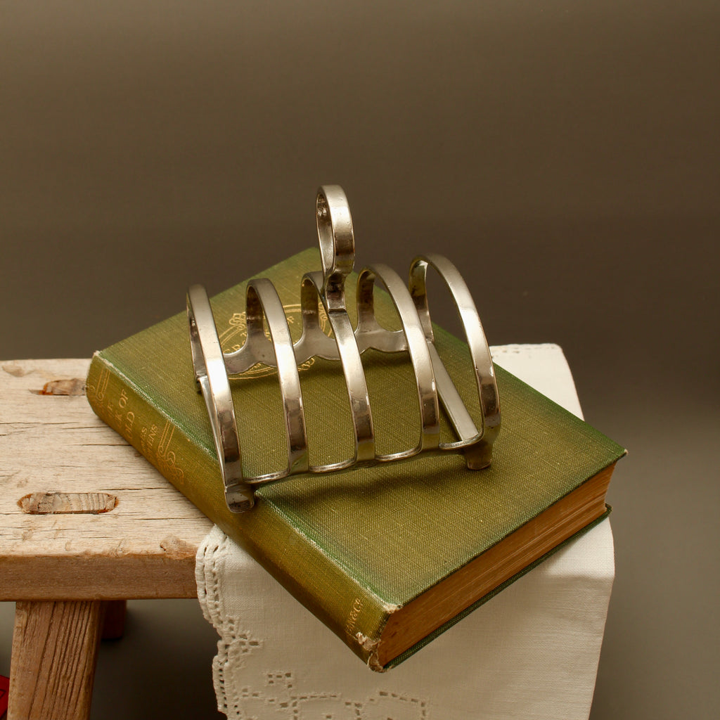 Vintage Commercial Silver-Plated Breakfast Toast Holder – Trocadero Blackpool