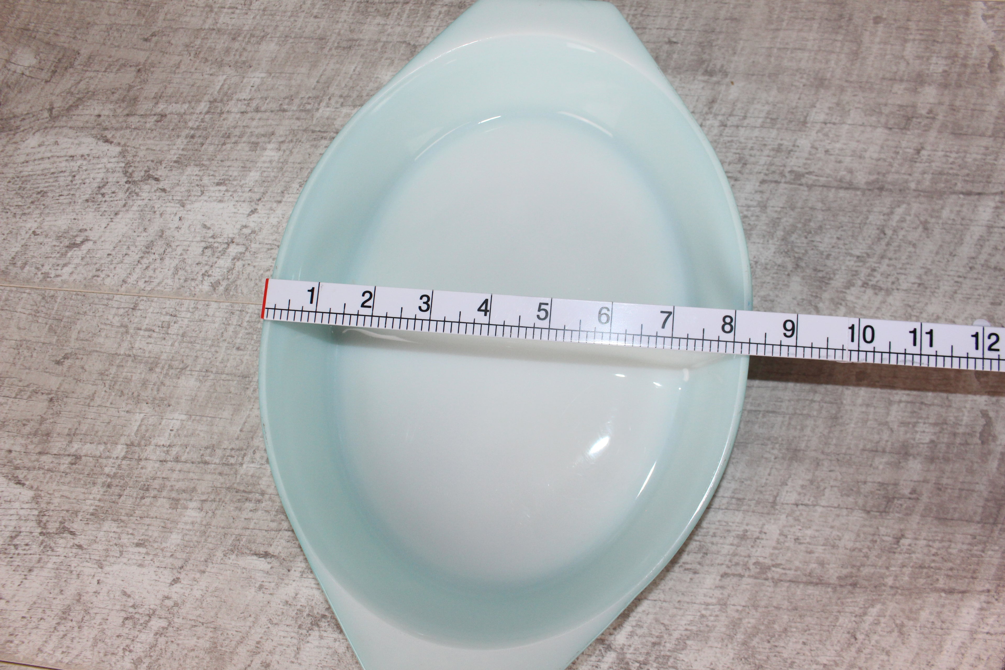 JAJ Pyrex Turquoise Snowflake Divided Dish Vintage