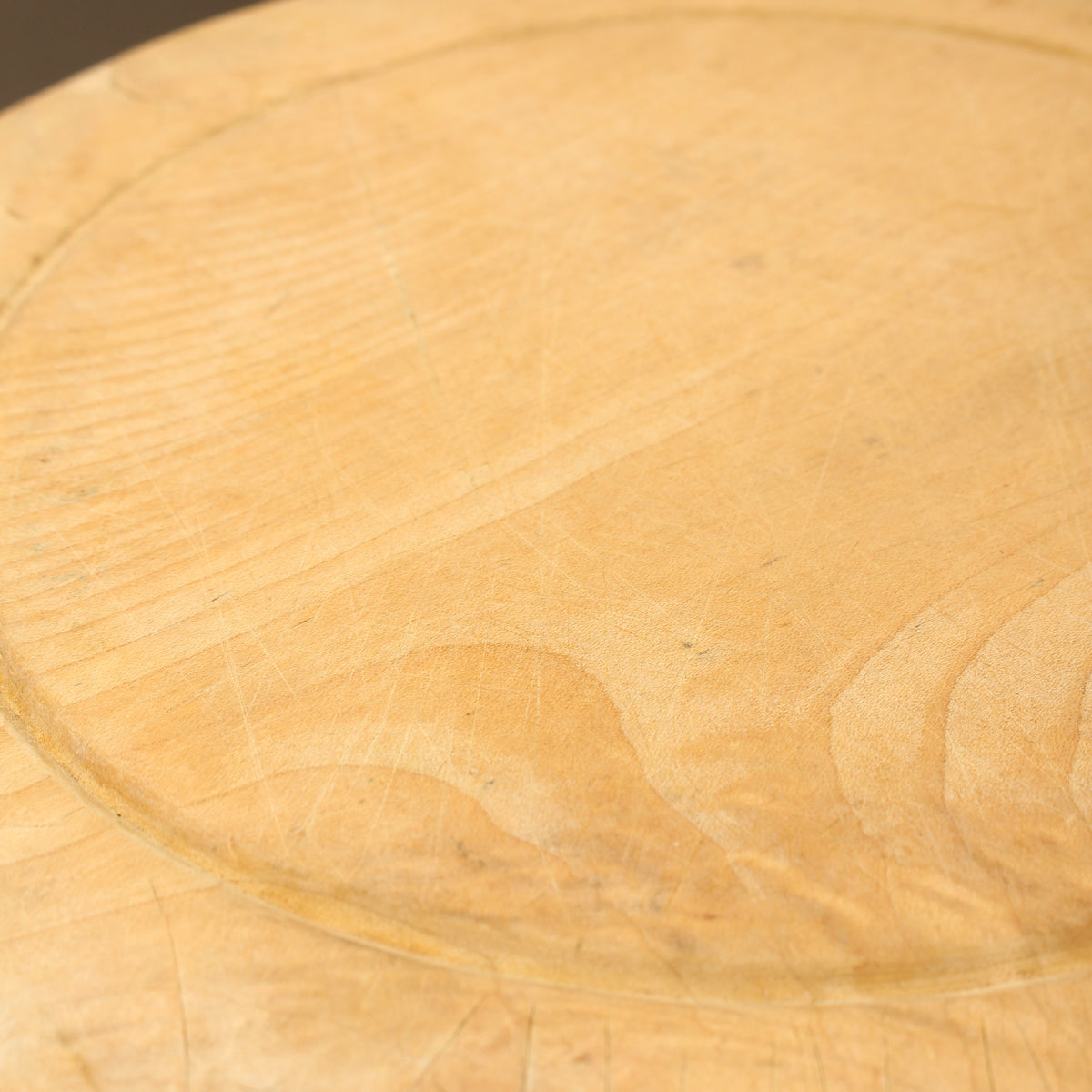 Antique Allinson Bread Wooden Trench Platter – Hand-Carved Sycamore Advertising Board