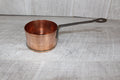 Rare Jean Goardère French Artisan Copper Pan 9cm Hand-Forged "Rat Tail" Handle