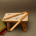 Antique Rabone No. 1380 Two-Foot Folding Boxwood and Brass Rule