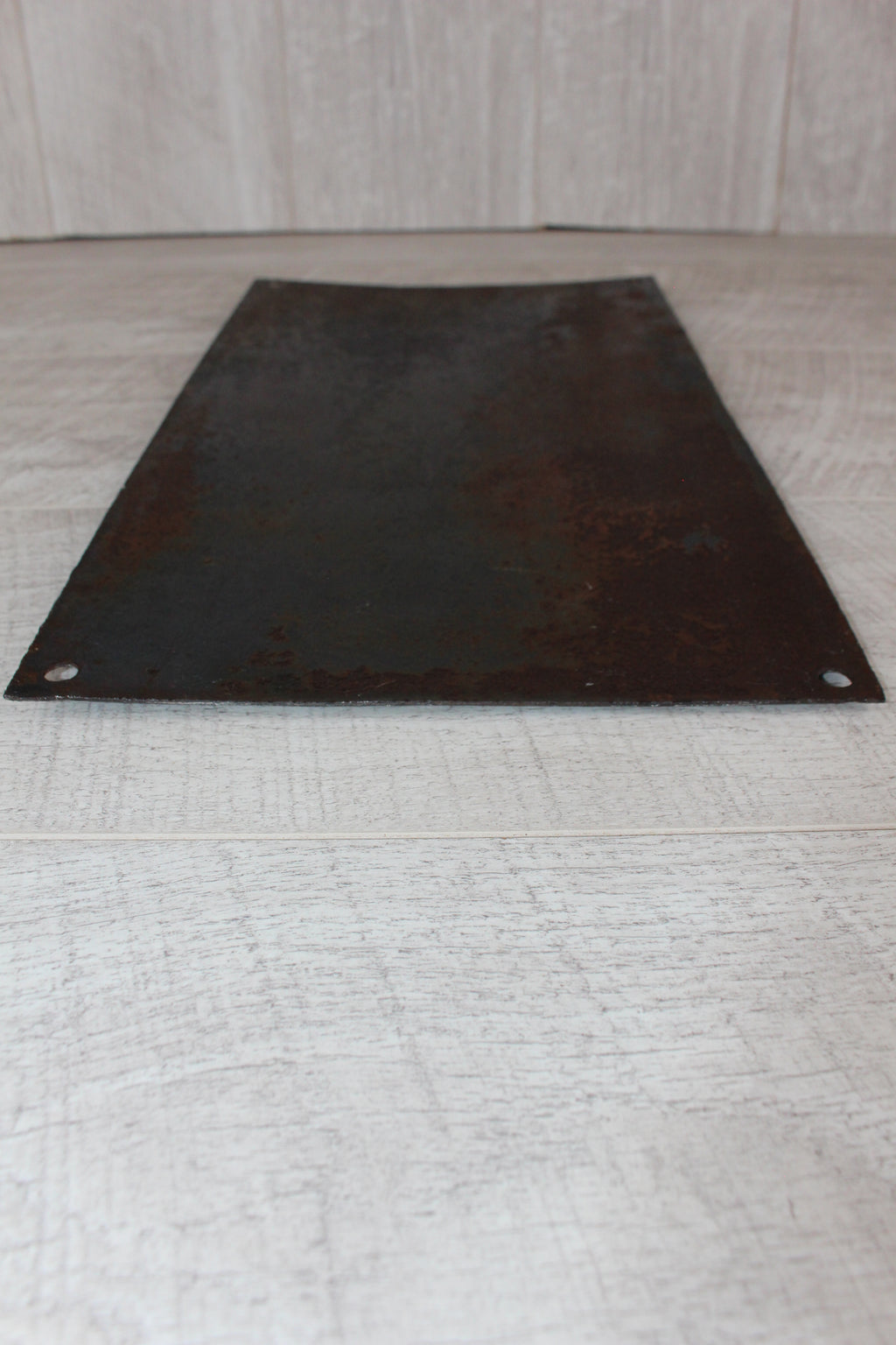 Rare 19thC French Relief Enamel Street Sign - Rue Récolet, Nîmes - Canton System