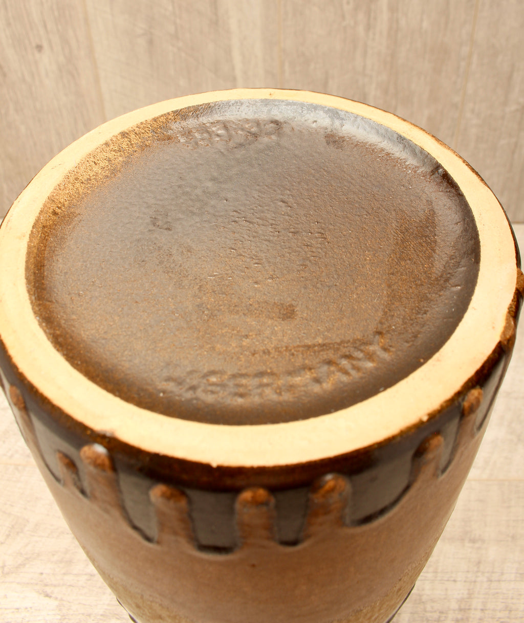 Vintage Scheurich Keramik West German Floor Vase - Tundra Glaze - Model 553-38