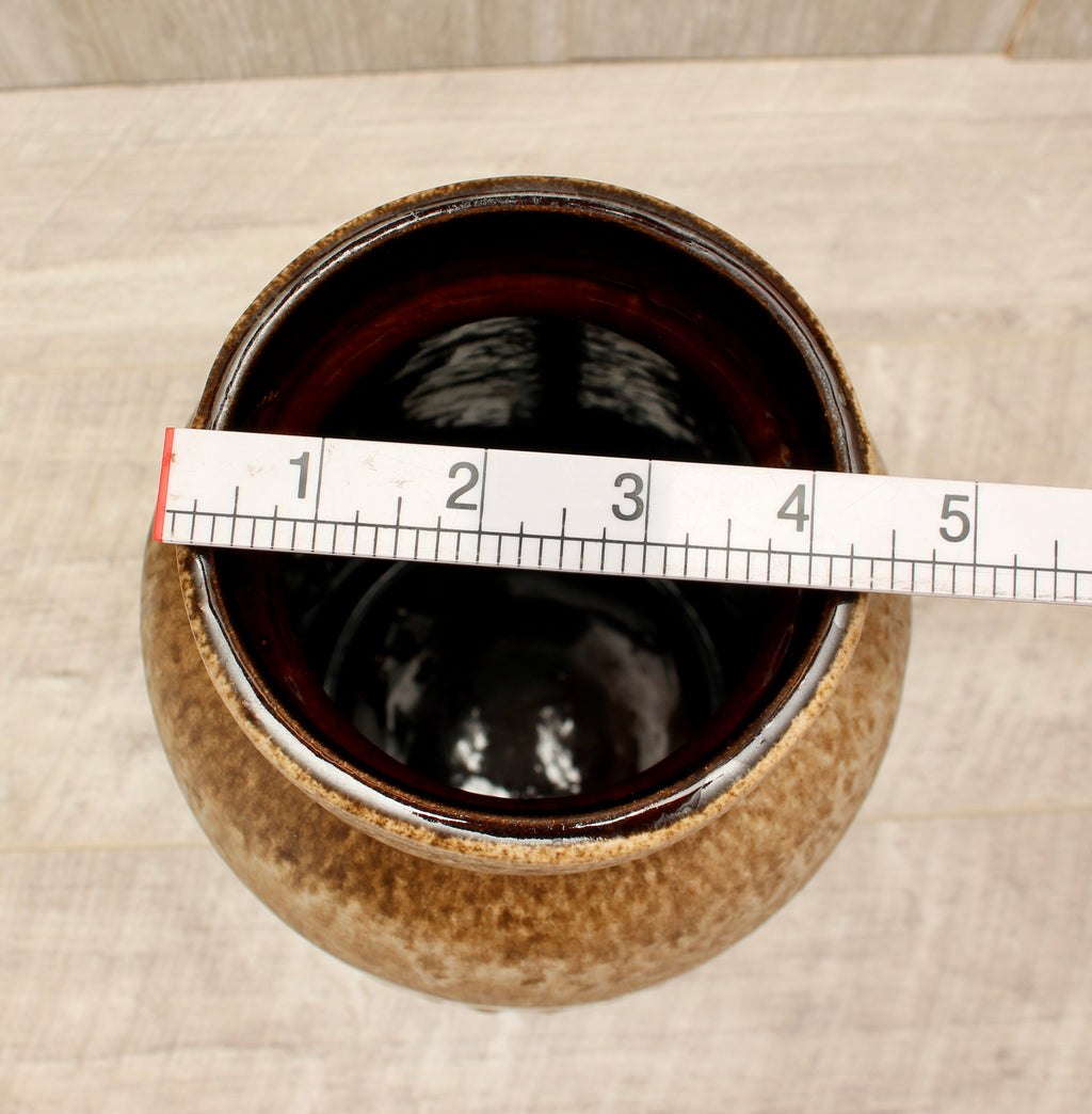 Vintage Scheurich Keramik West German Floor Vase - Inka Glaze - Model 517-38