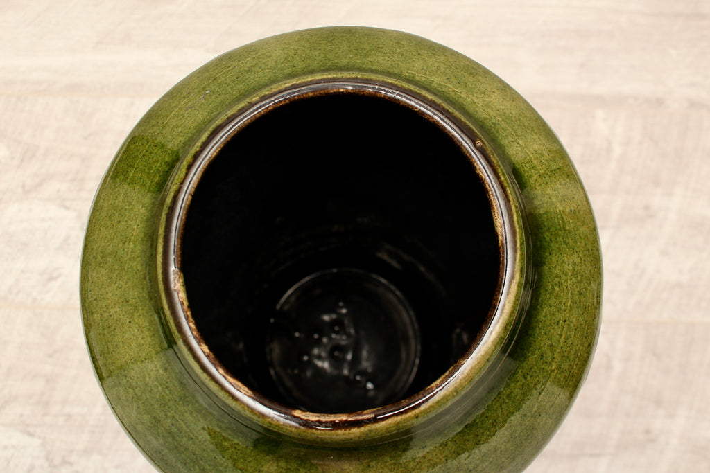 Vintage Scheurich Keramik West German Floor Vase - Inka Glaze - Model 517-38