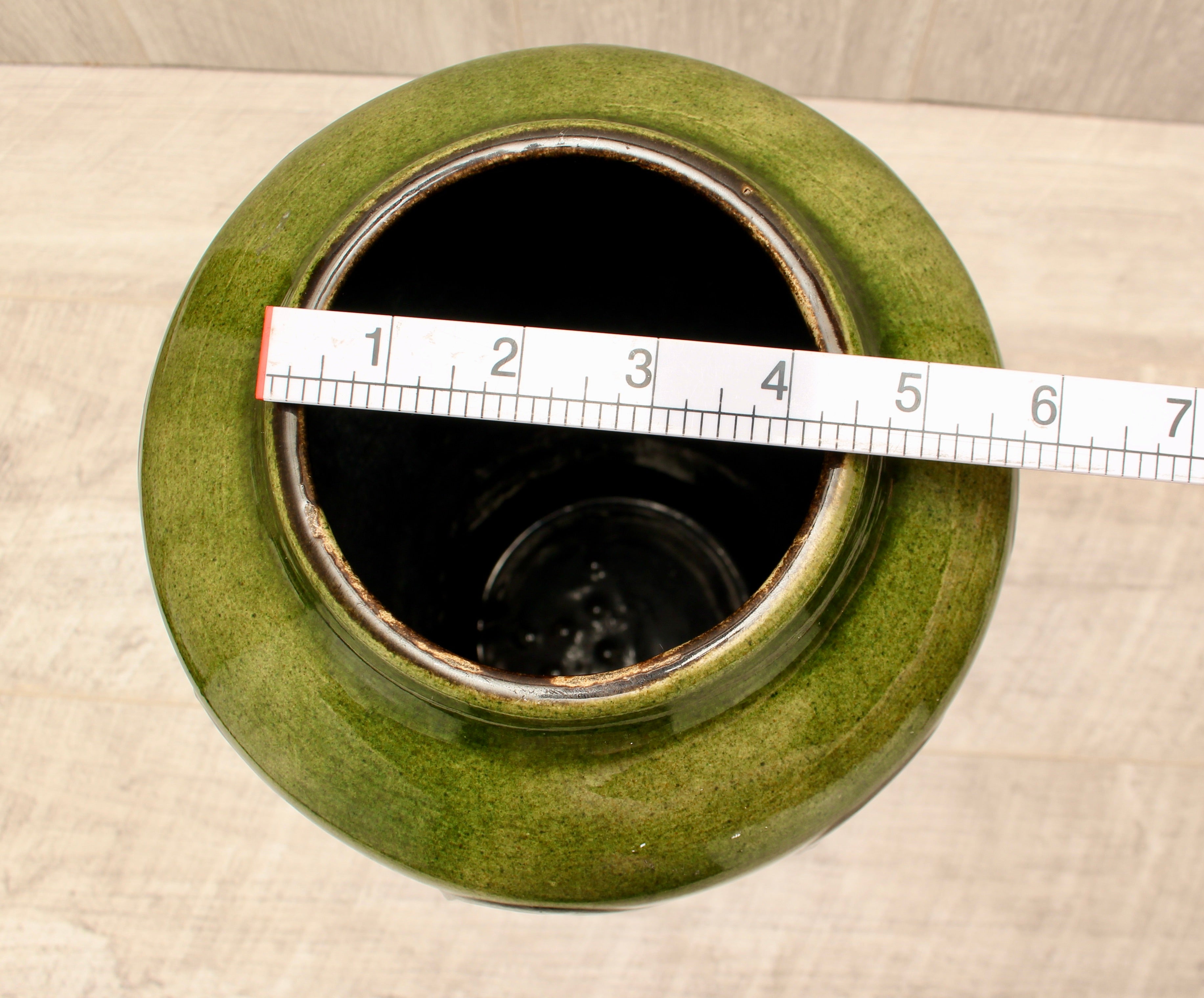 Vintage Scheurich Keramik West German Floor Vase - Inka Glaze - Model 517-38