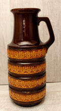 Vintage Scheurich Keramik West German Pottery Floor Jug - Granada Glaze - Model 429-45