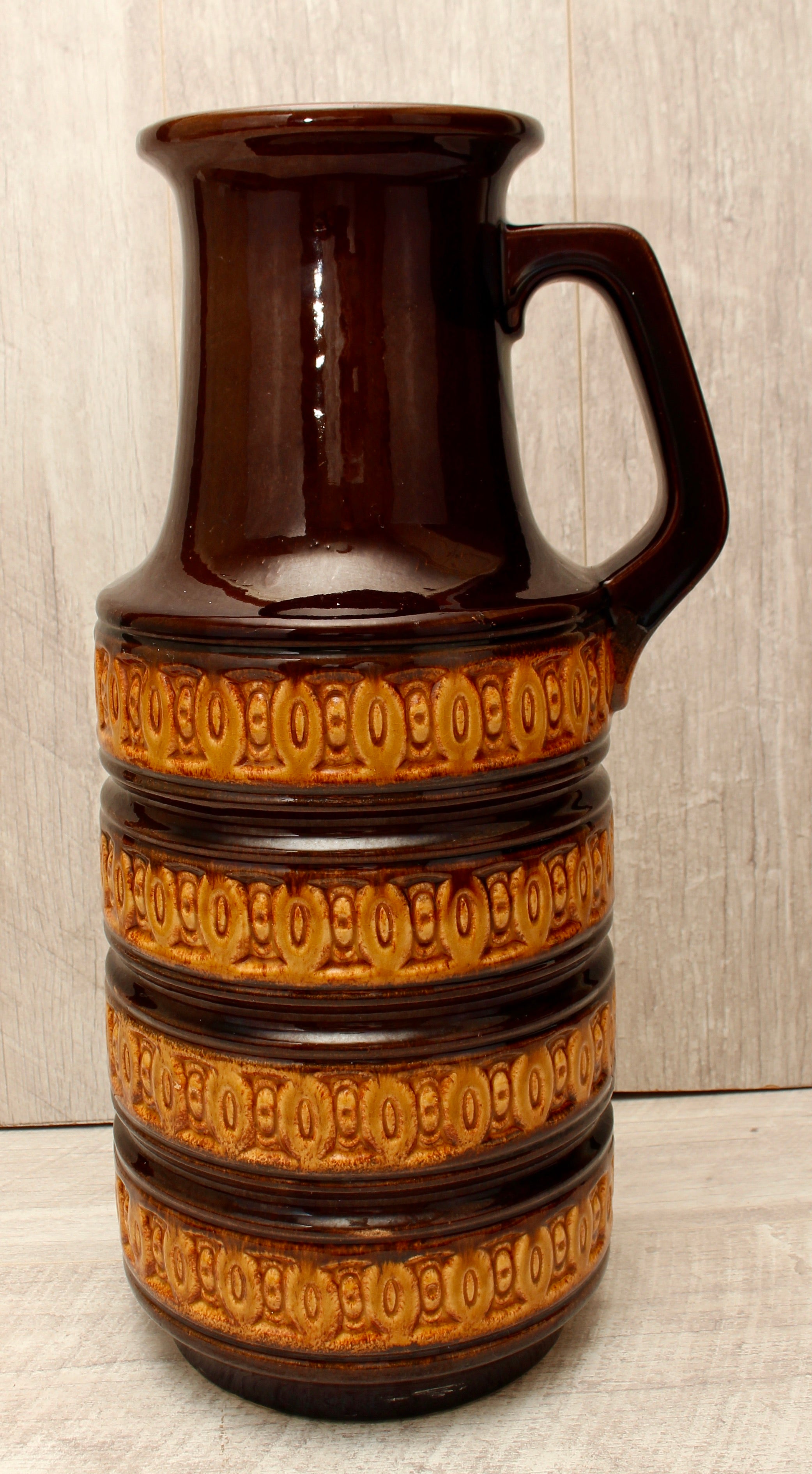 Vintage Scheurich Keramik West German Pottery Floor Jug - Granada Glaze - Model 429-45