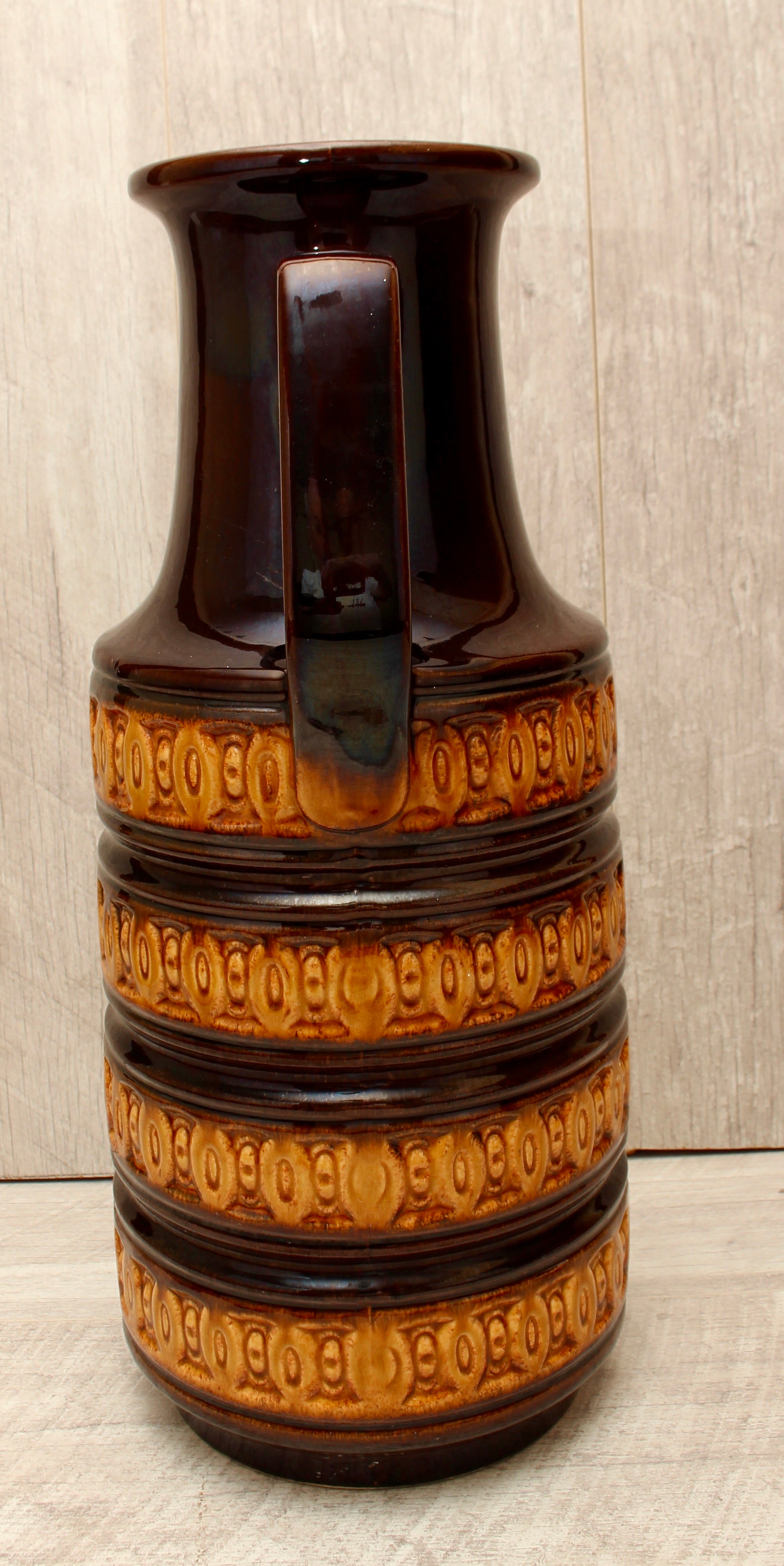 Vintage Scheurich Keramik West German Pottery Floor Jug - Granada Glaze - Model 429-45