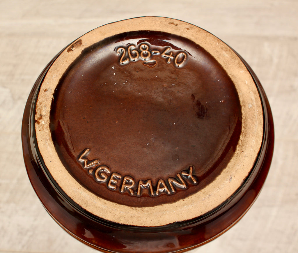 Vintage Scheurich Keramik West German Floor Vase - Granada Glaze - Model 268-40
