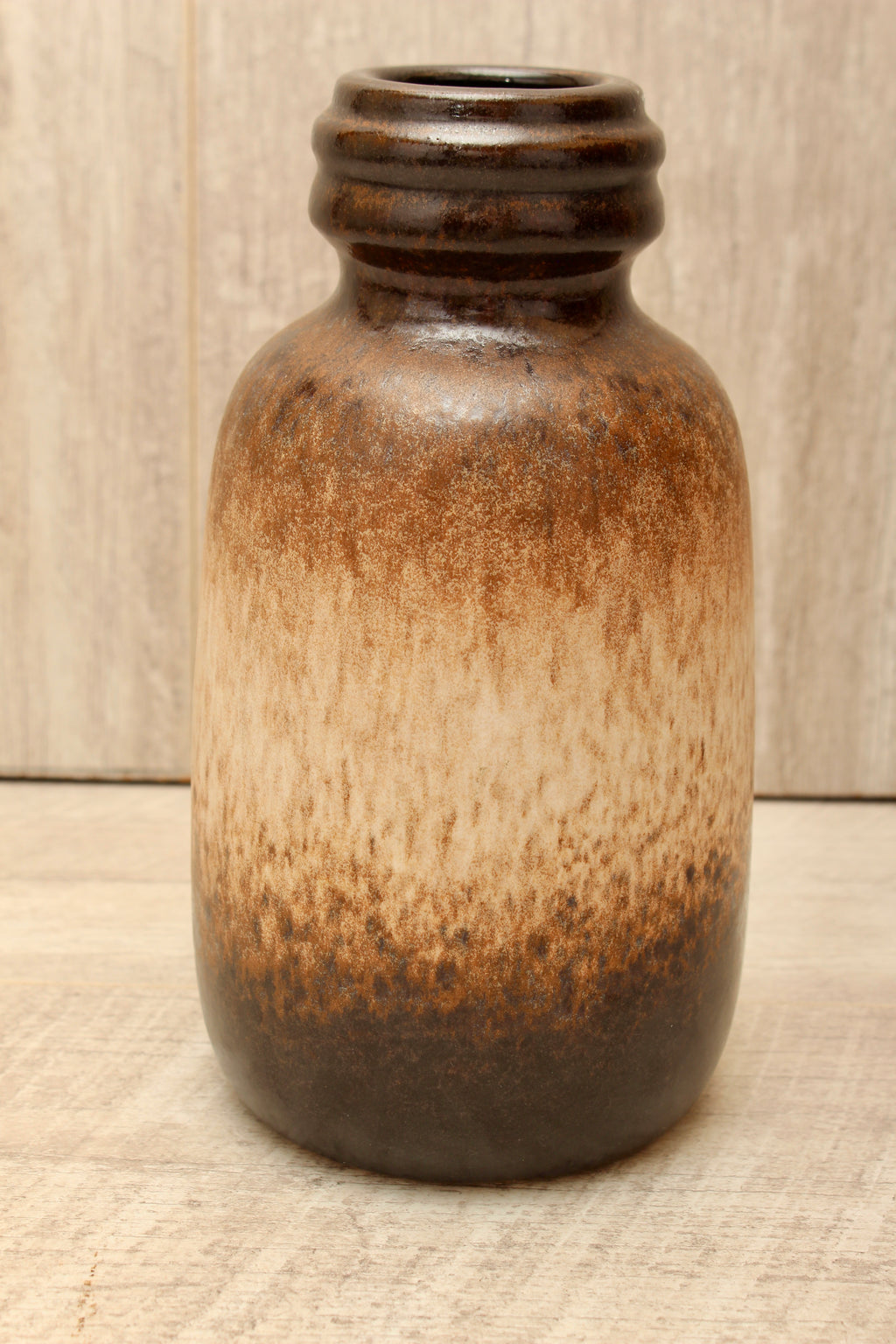 Vintage Scheurich Keramik West German Pottery Jug Vase - Koralle Drip Glaze - Model 413-20