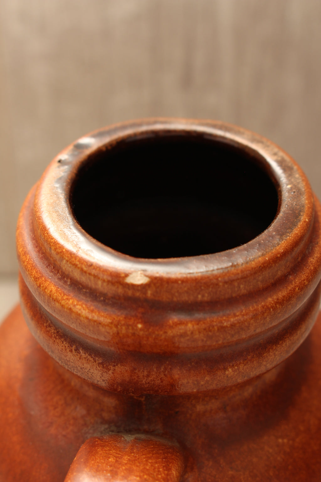 Vintage Scheurich Keramik West German Pottery Jug Vase - Tundra Glaze - Model 413-20