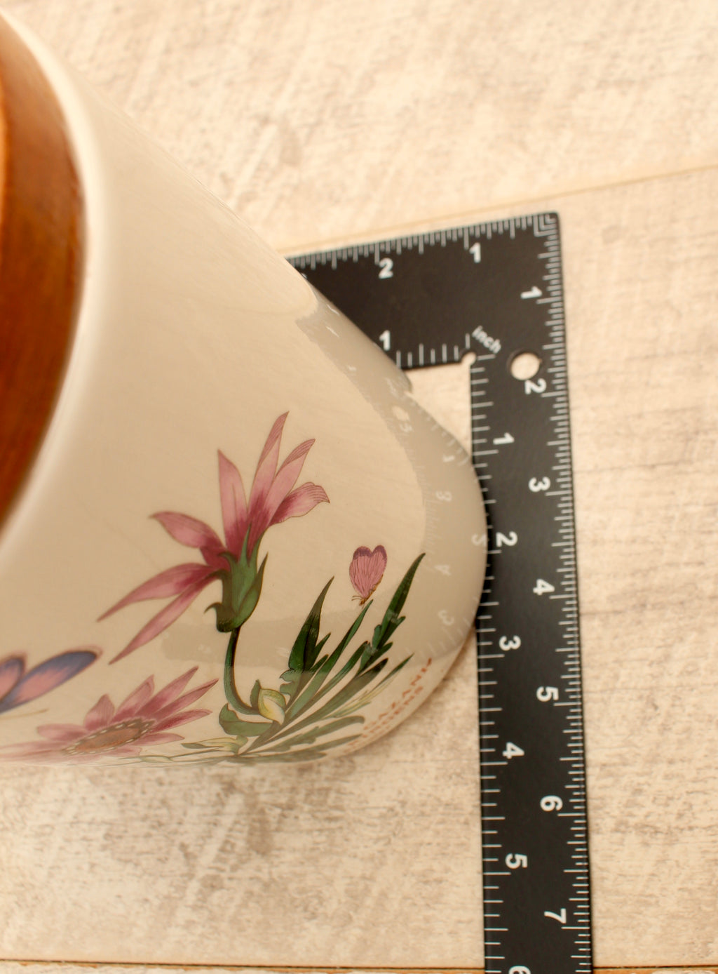 Vintage Portmeirion Botanic Garden Storage Jar Canister - Gazania Treasure Flower