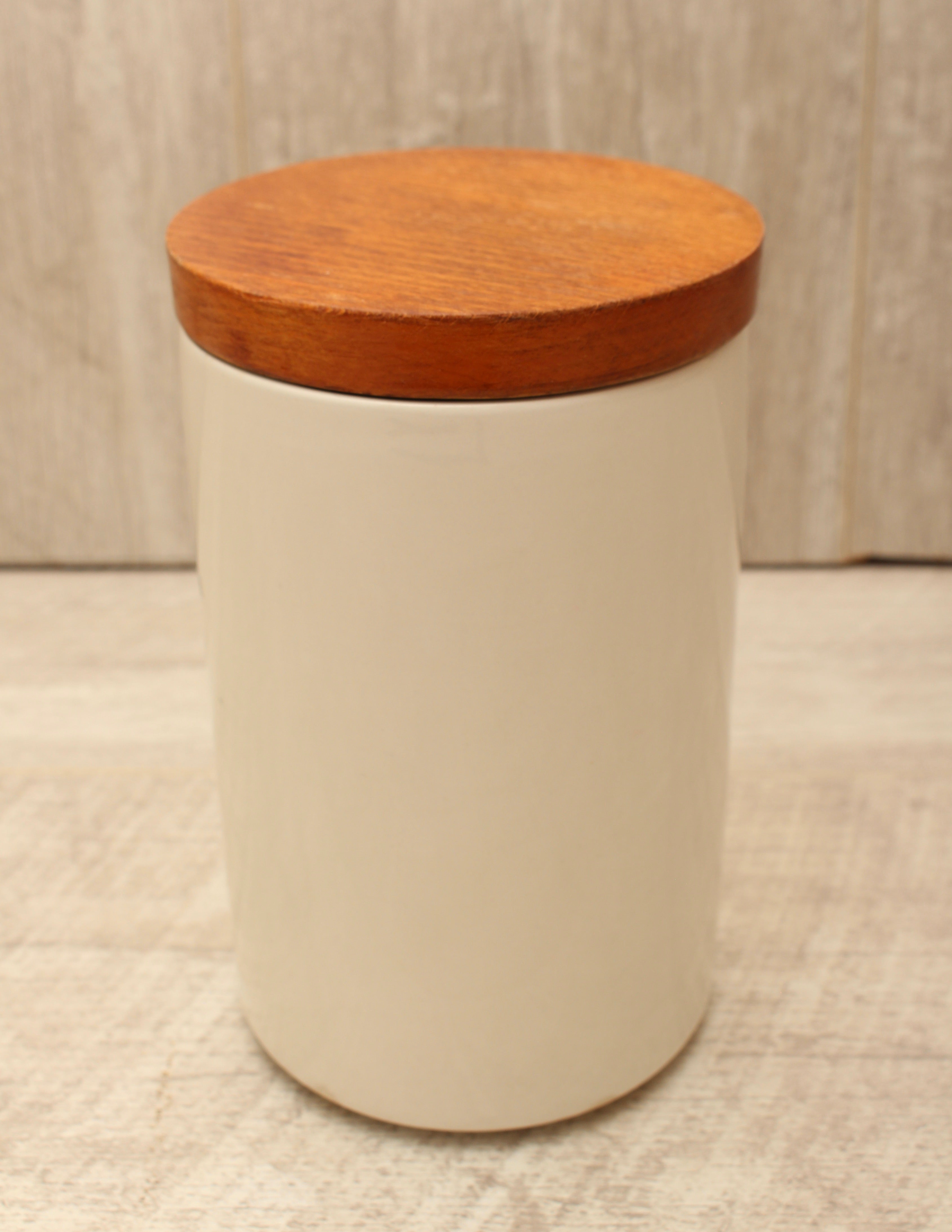 Vintage Portmeirion Pomona Storage Jar Canister - The Ingestrie Pippin