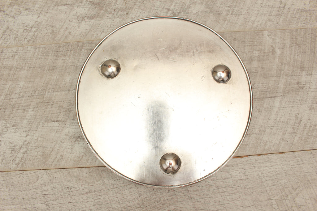 Vintage Sheffield Silver Plated Gallery Tray - Copper Base Metal - 10 Inch