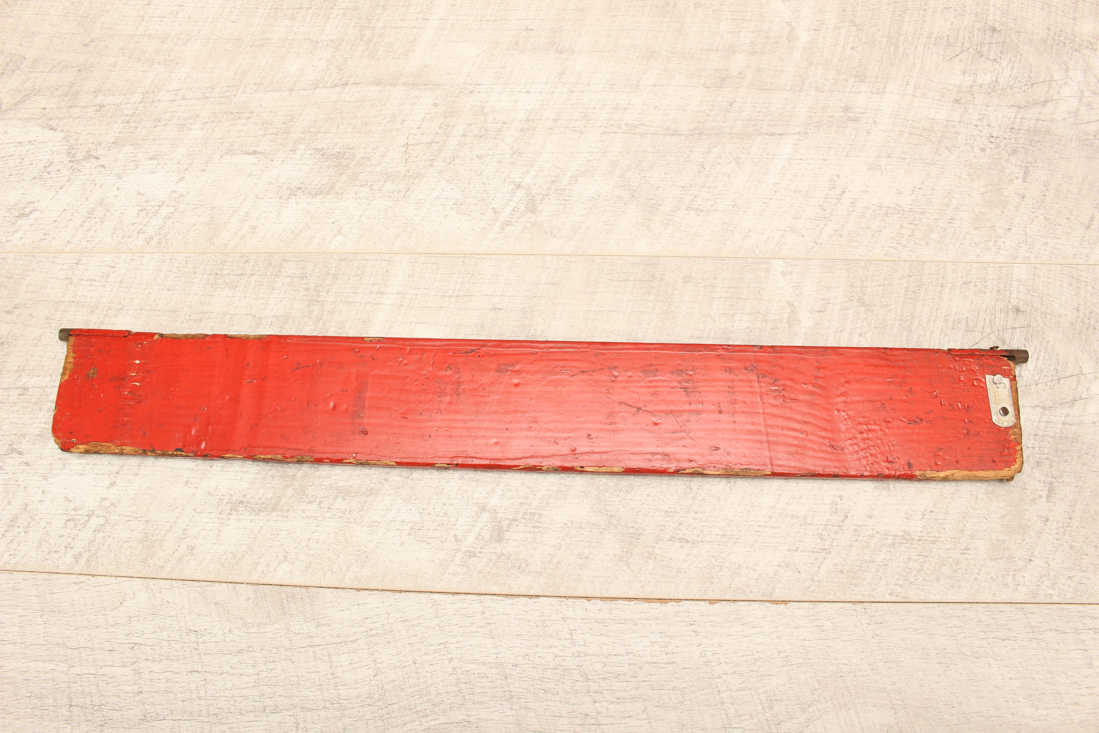 Authentic Vintage Liverpool Street Station Train Indicator "Finger Board" – Kelvedon (Red Variant)