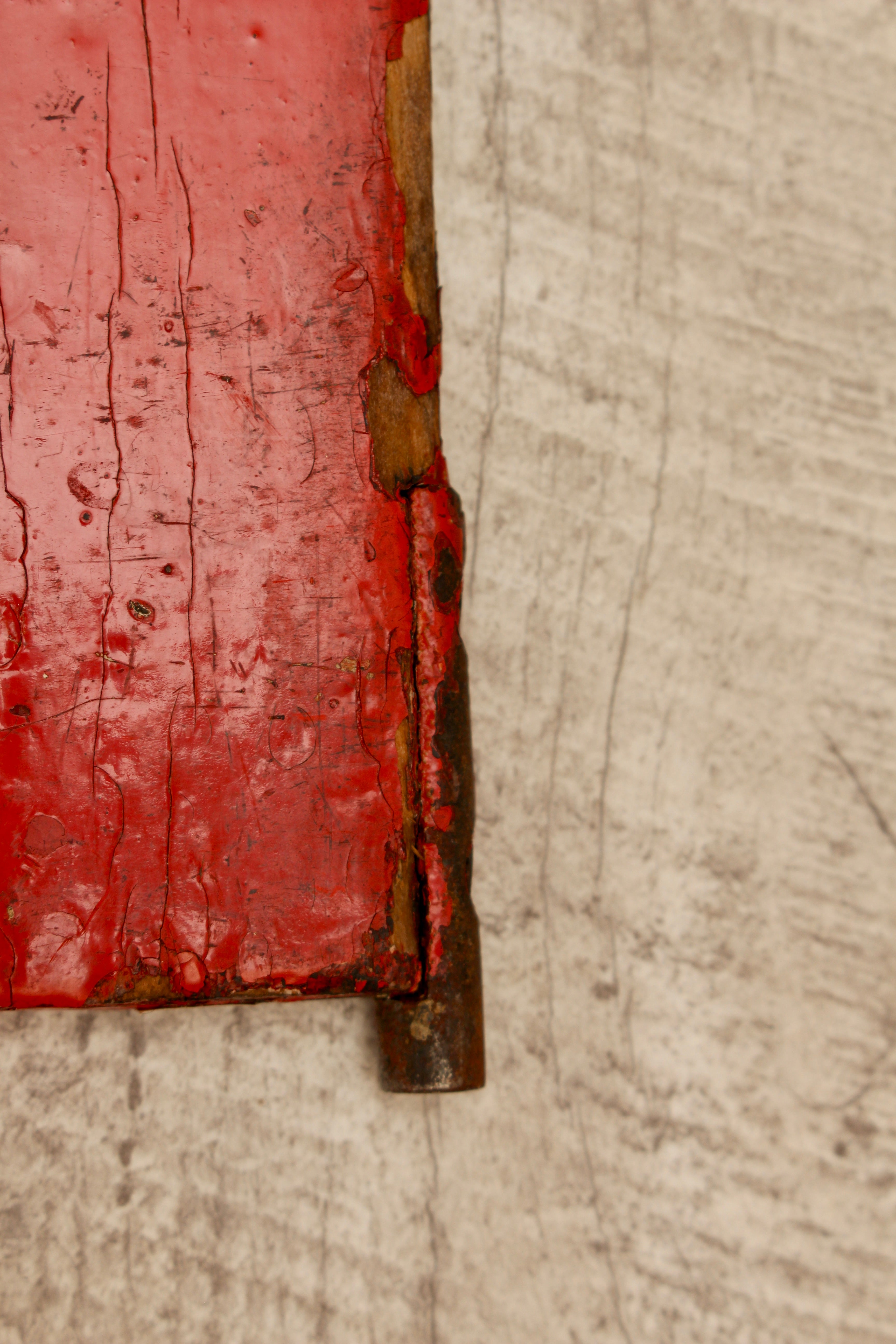 Authentic Vintage Liverpool Street Station Train Indicator "Finger Board" – Kelvedon (Red Variant)