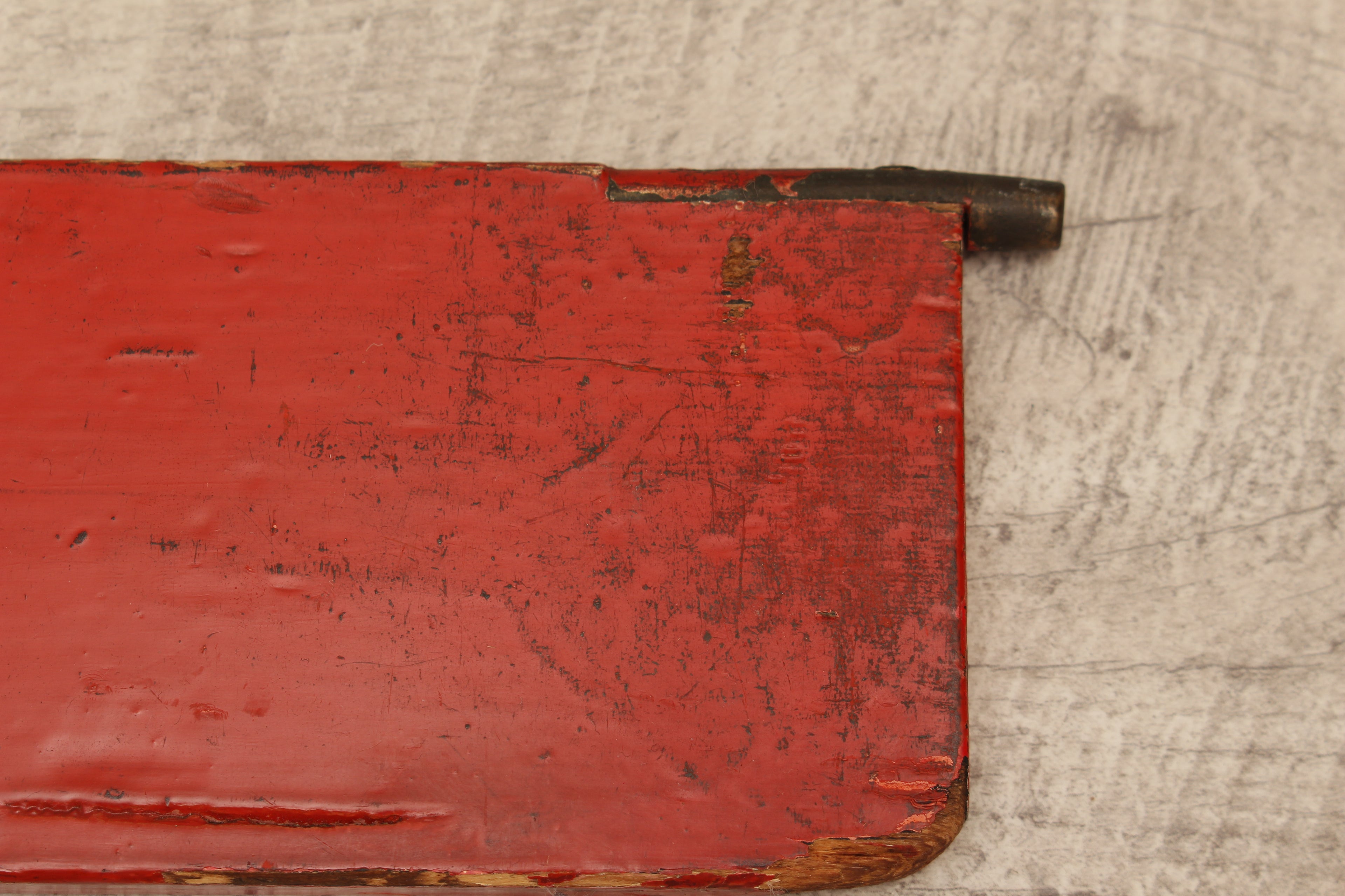 Authentic Vintage Liverpool Street Station Train Indicator "Finger Board" – Stansted (Red Variant)