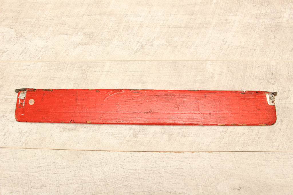 Authentic Vintage Liverpool Street Station Train Indicator "Finger Board" – Shenfield (Red Variant)