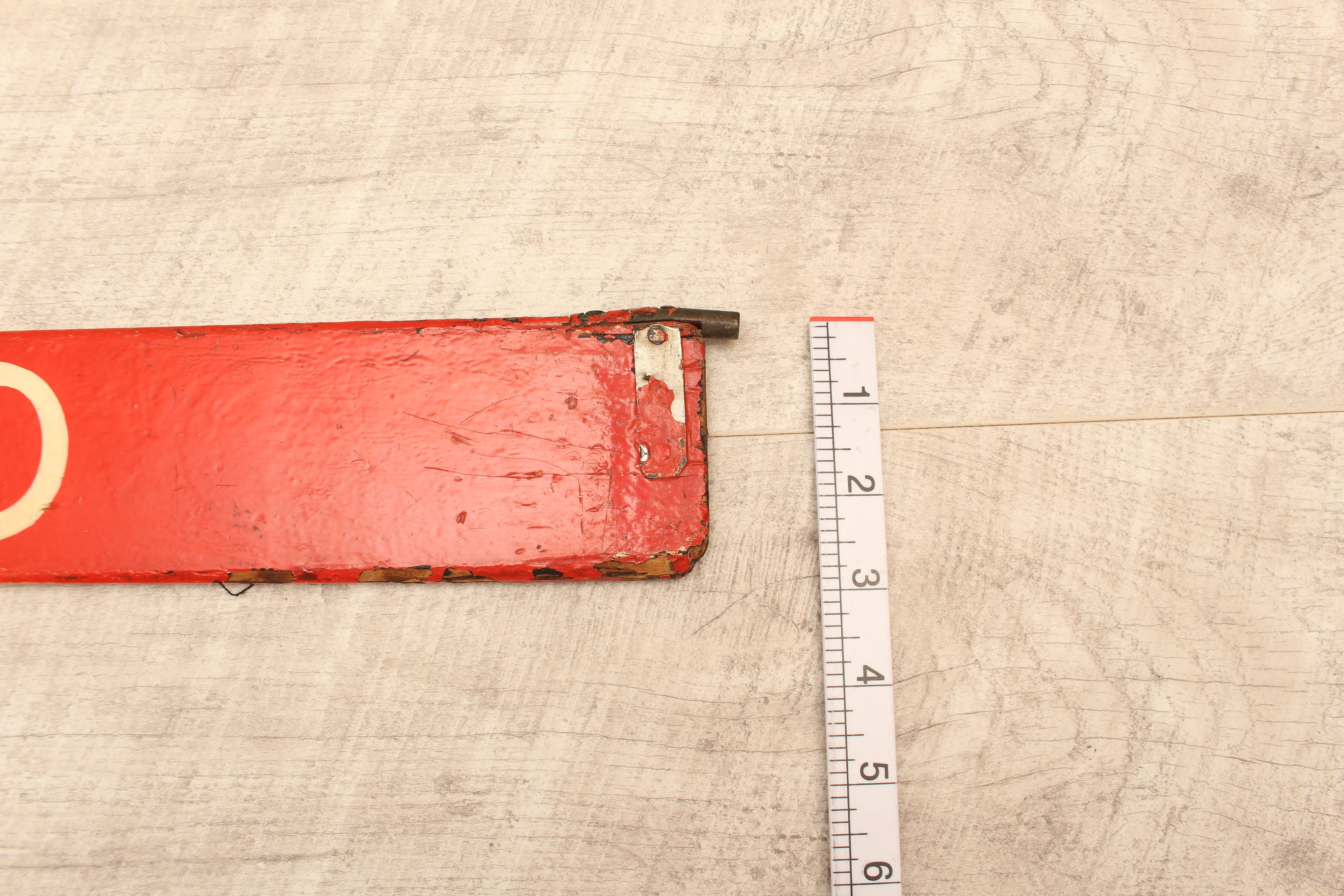 Authentic Vintage Liverpool Street Station Train Indicator "Finger Board" – Shenfield (Red Variant)