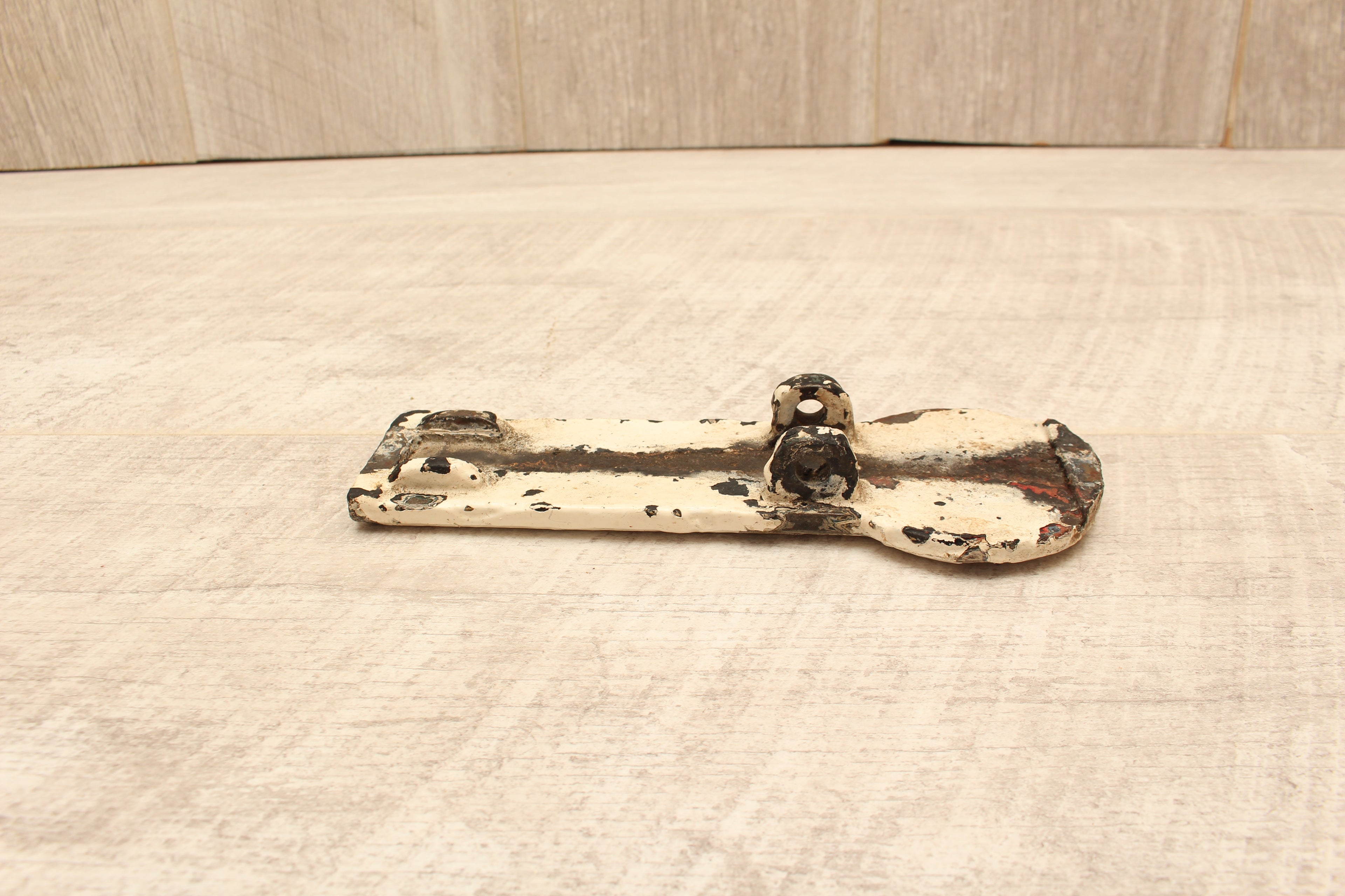 Authentic Antique Lancashire & Yorkshire Railway Cast Iron Signal Box Lever Plate – No. 80