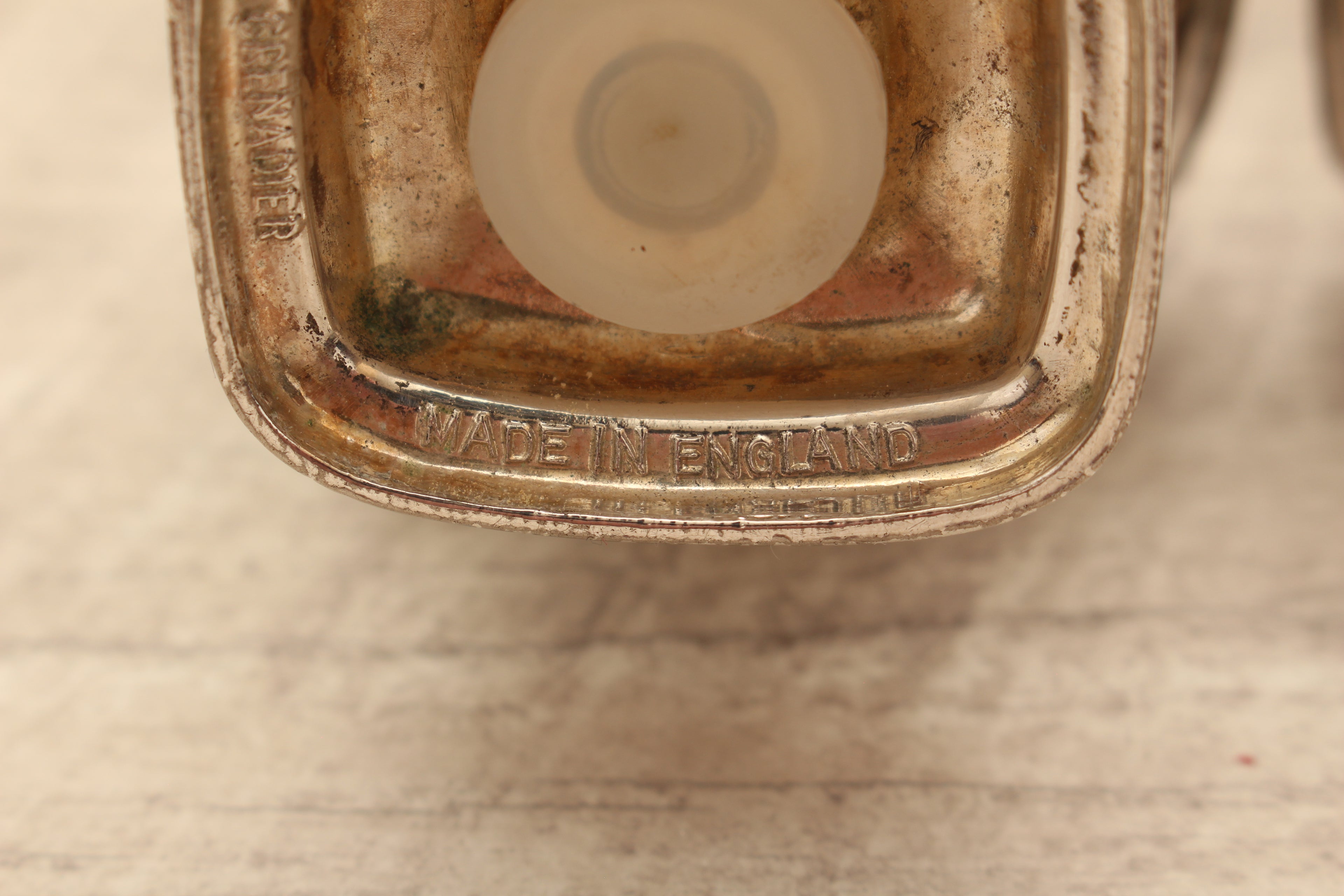 Vintage Grenadier Silver Plated Salt and Pepper Shakers – Ornate Georgian Style (Made in England)