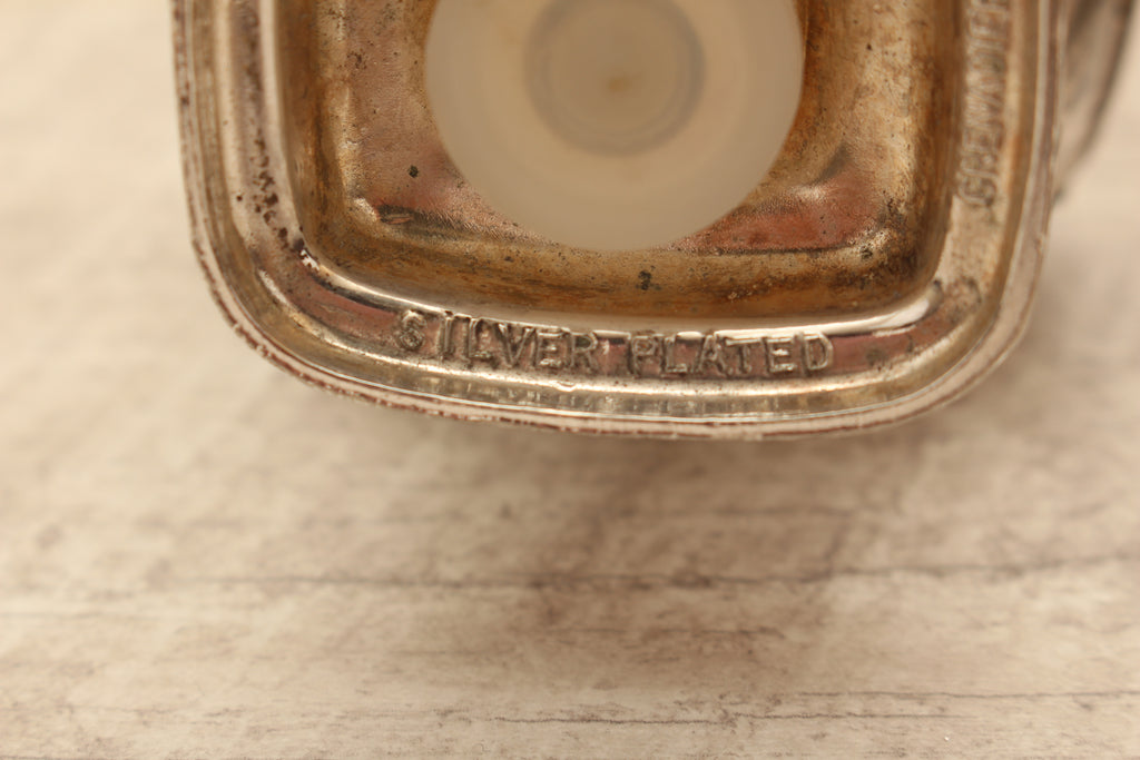 Vintage Grenadier Silver Plated Salt and Pepper Shakers – Ornate Georgian Style (Made in England)