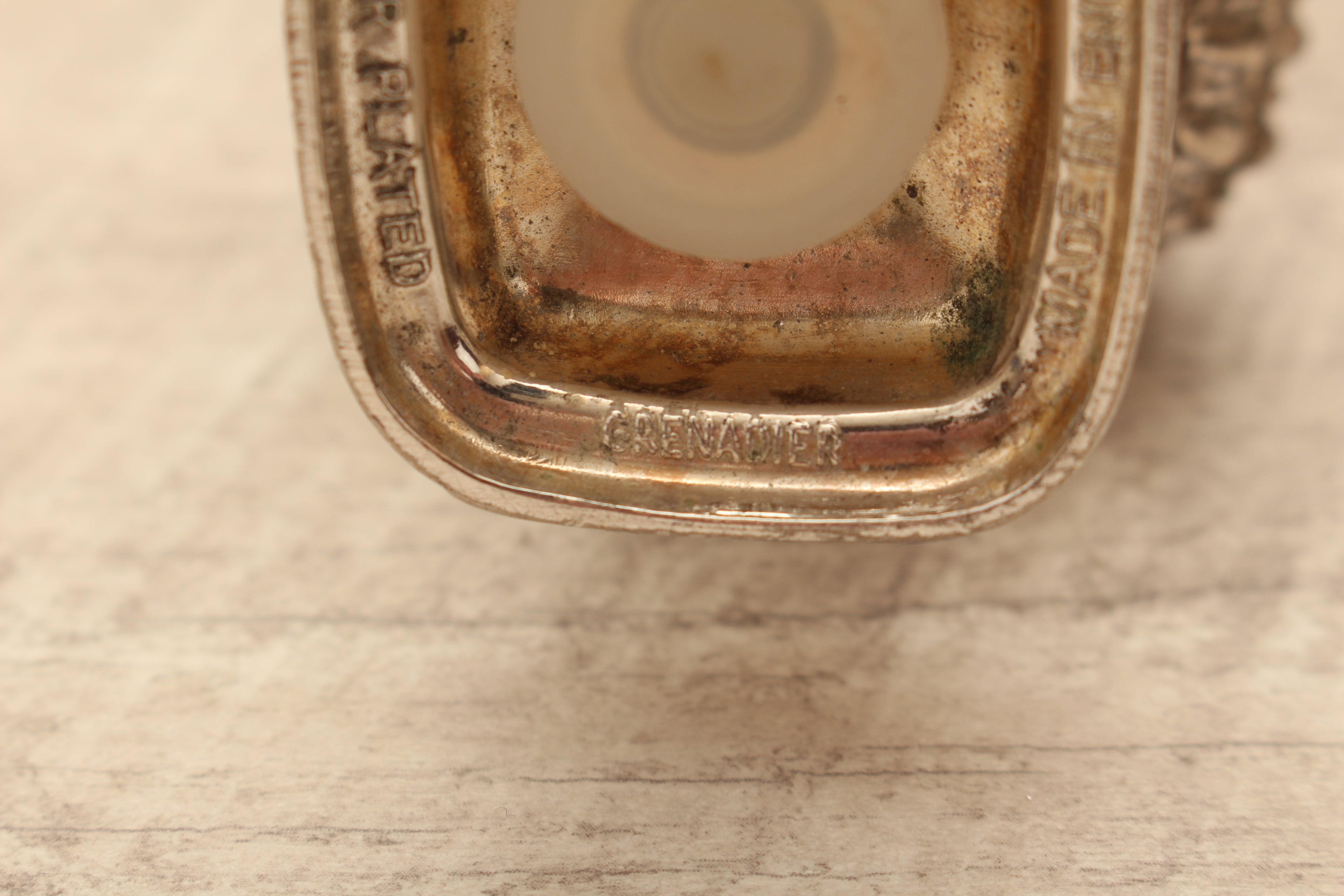 Vintage Grenadier Silver Plated Salt and Pepper Shakers – Ornate Georgian Style (Made in England)
