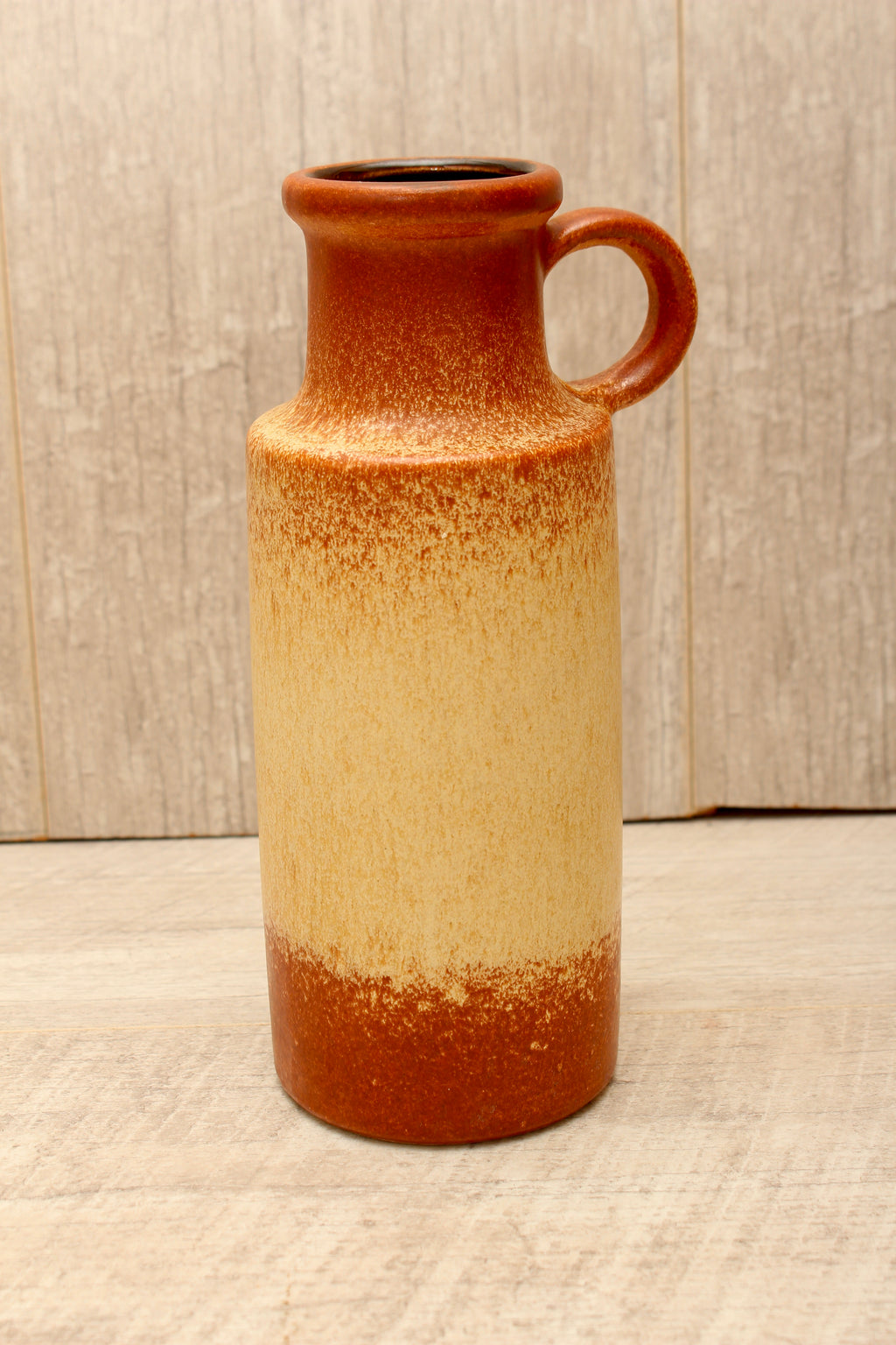 Vintage Scheurich 401-20 West German Pottery Jug Vase - Mid-Century Ceramic Pitcher