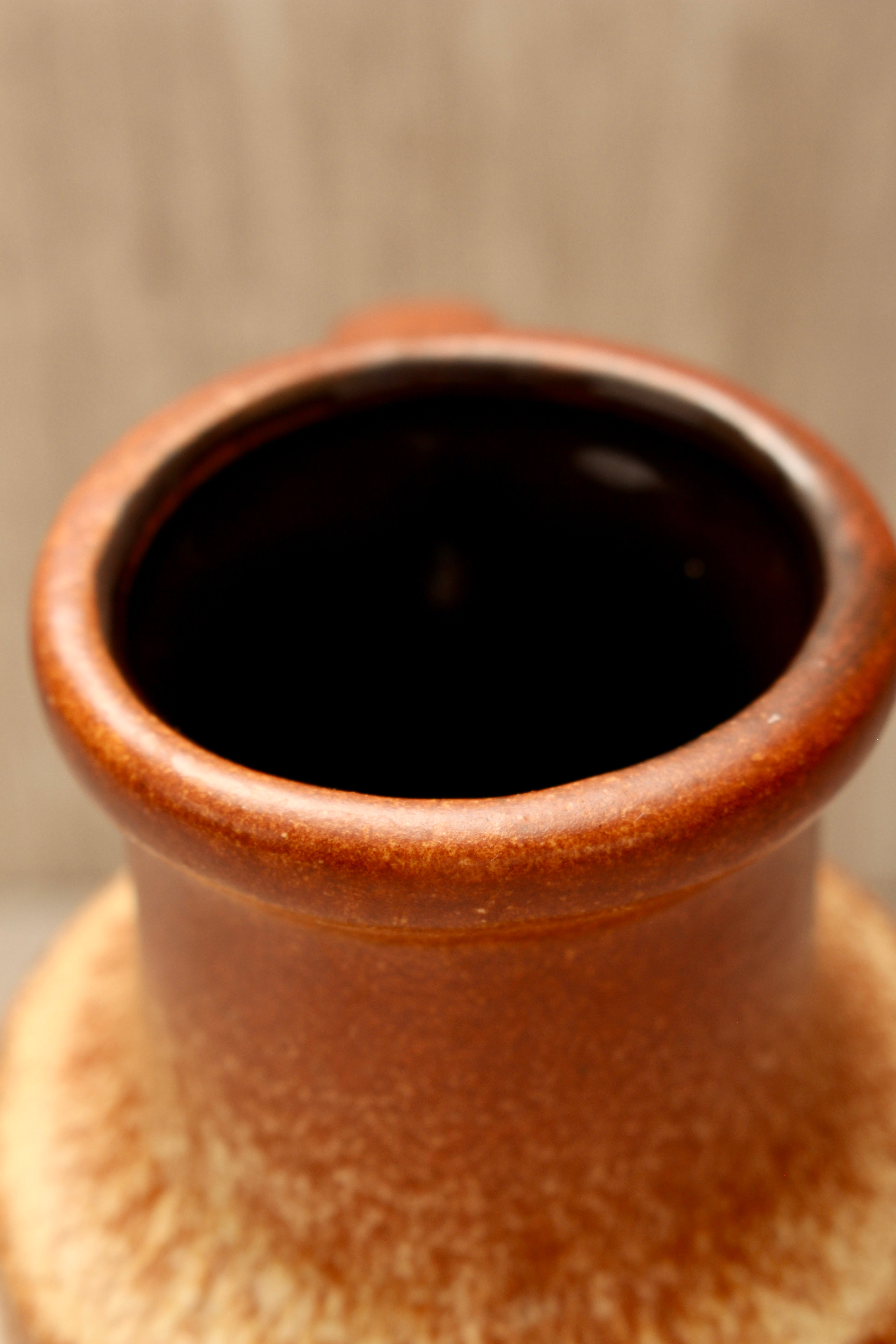 Vintage Scheurich 401-20 West German Pottery Jug Vase - Mid-Century Ceramic Pitcher