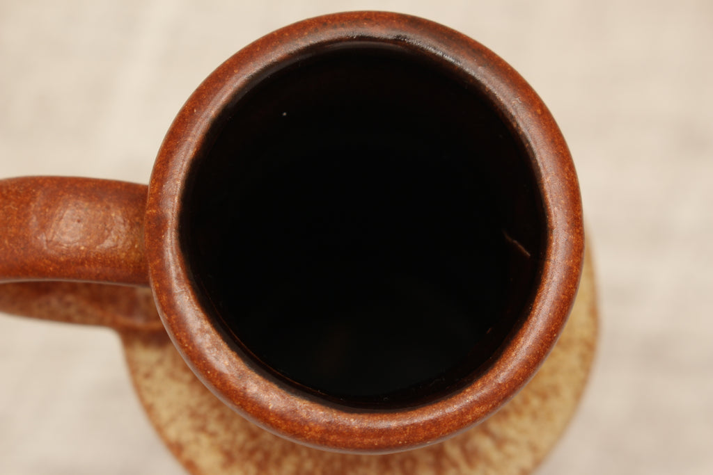 Vintage Scheurich 401-20 West German Pottery Jug Vase - Mid-Century Ceramic Pitcher